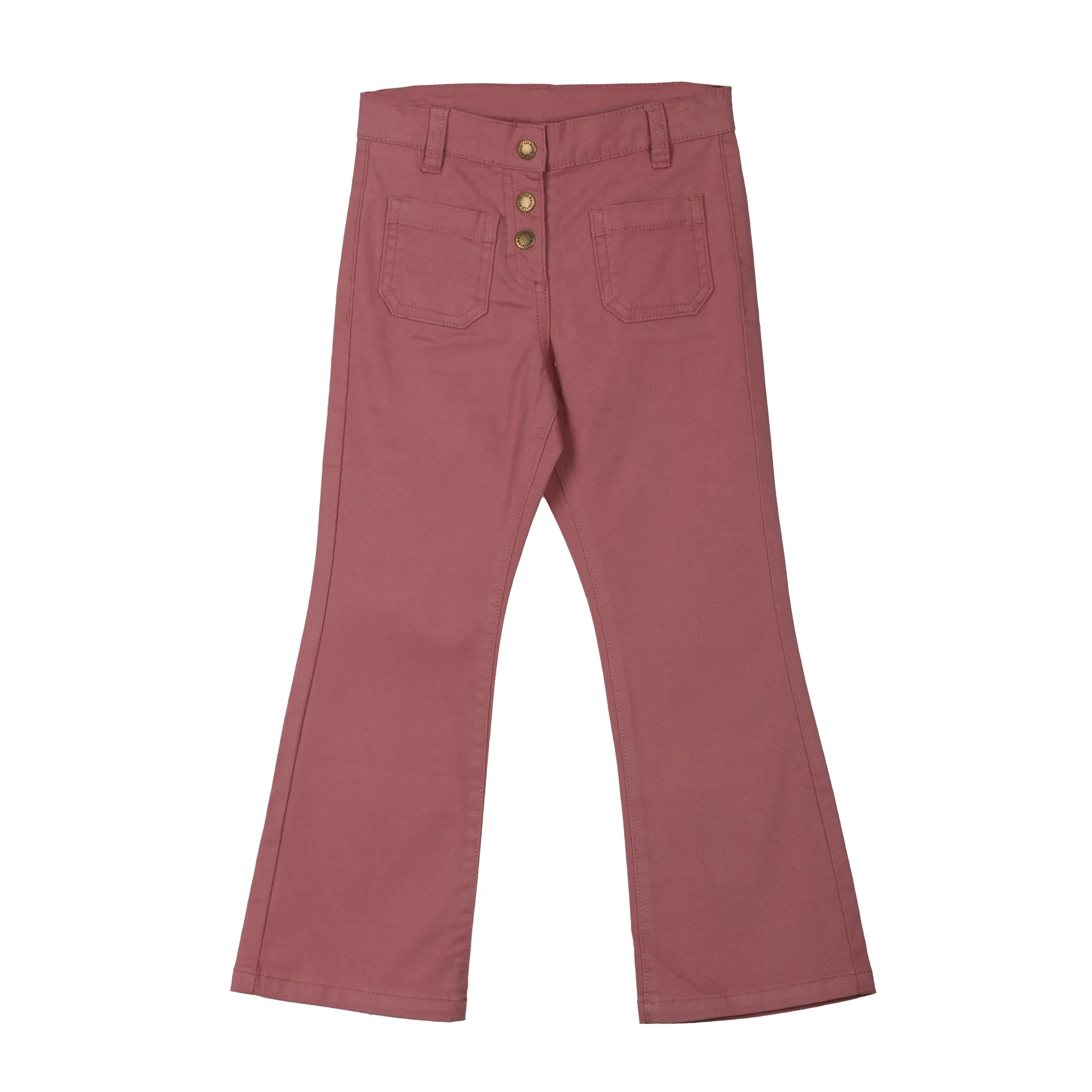 Pantalon Flare 3/6 ans - Rose - Image 3