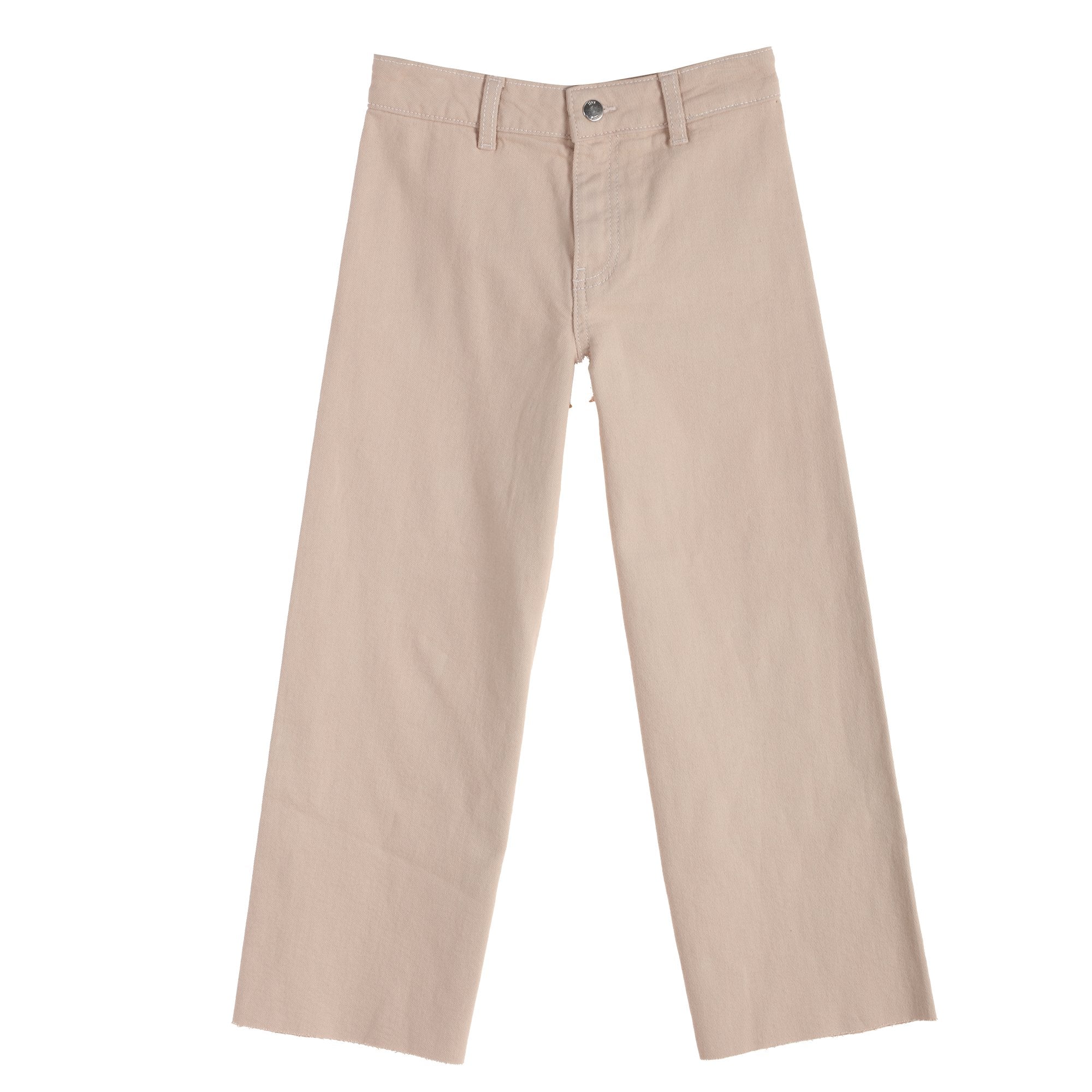 Pantalon jambes larges  - Beige