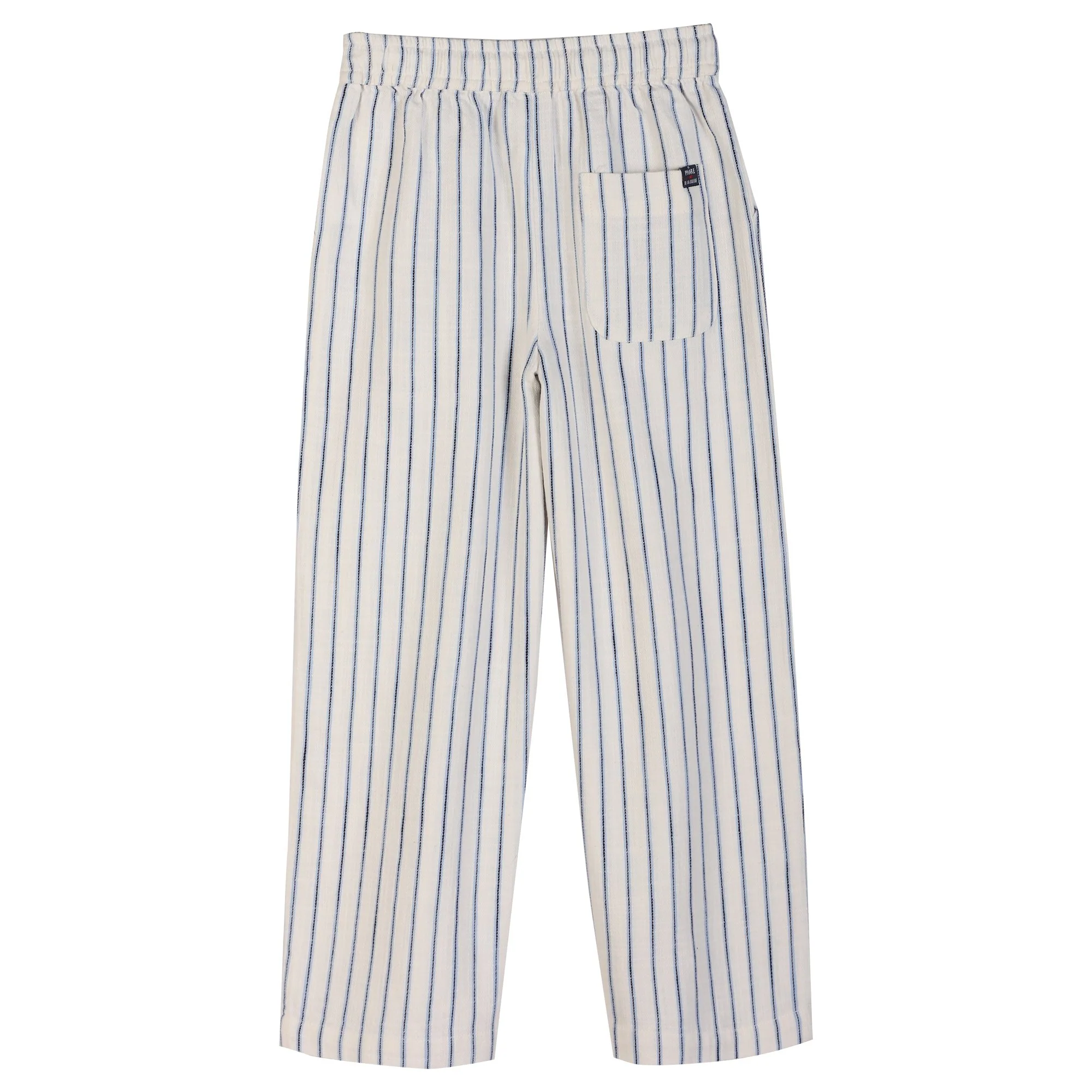 Pantalon taille élastique  - Bleu - Image 2