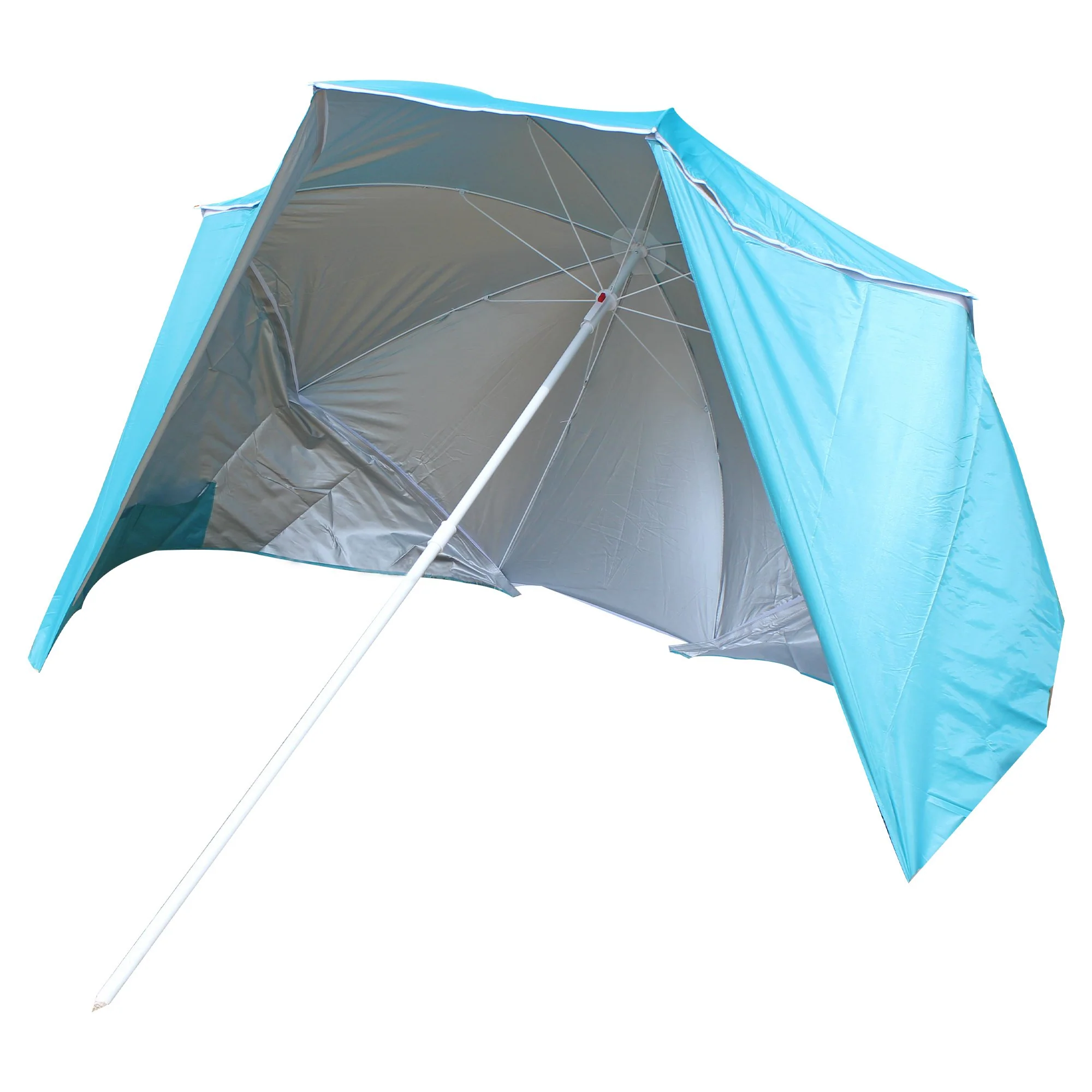 PARASOL AVEC VOILE SOLAIRE - SEE YOU SUN - Bleu foncé