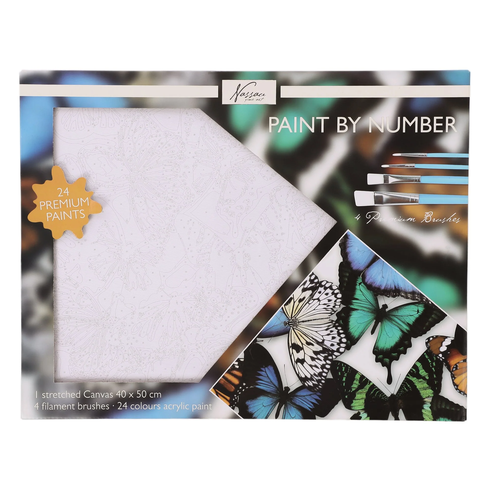 Peinture par numéros Papillons