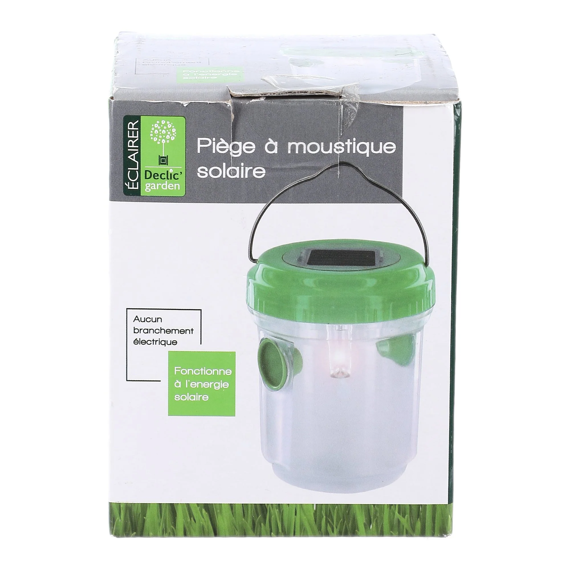 Piège à moustique LED bleu solaire