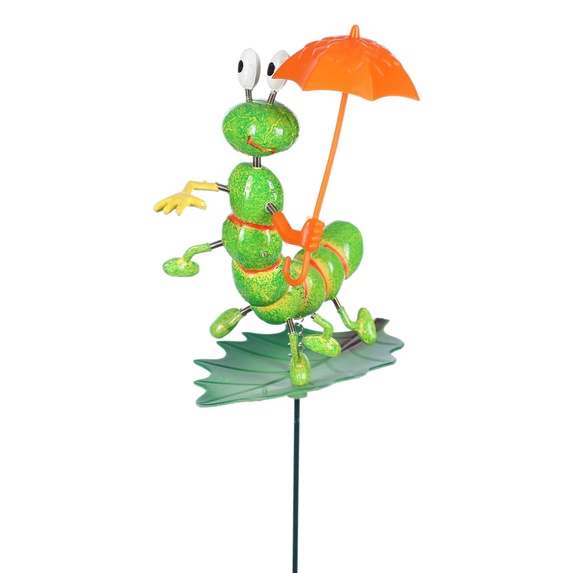 PIQUE INSECTE SUR FEUILLE 60X14X12CM - Image 3
