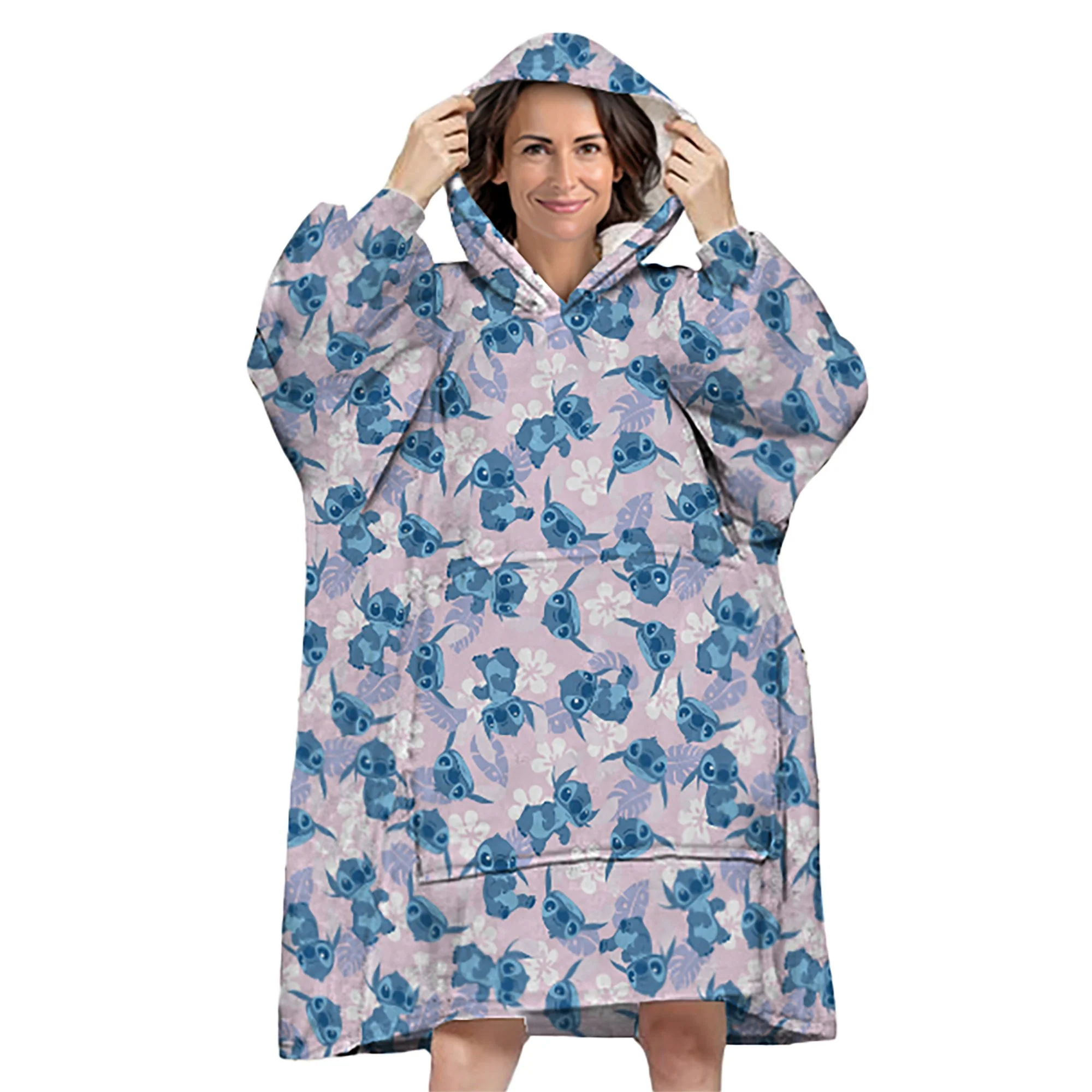 Plaid sweat multi licences adulte