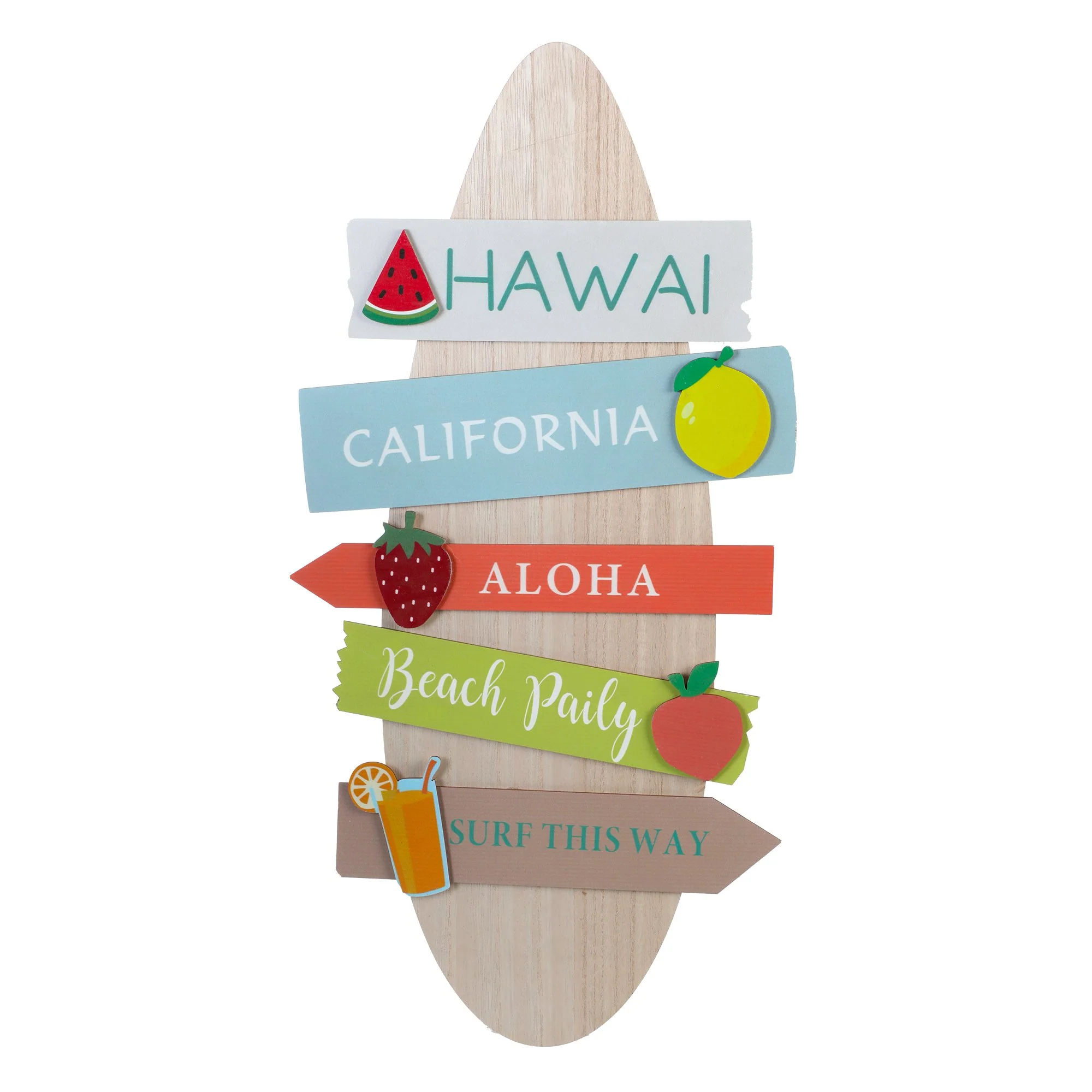 Planche de surf décorative