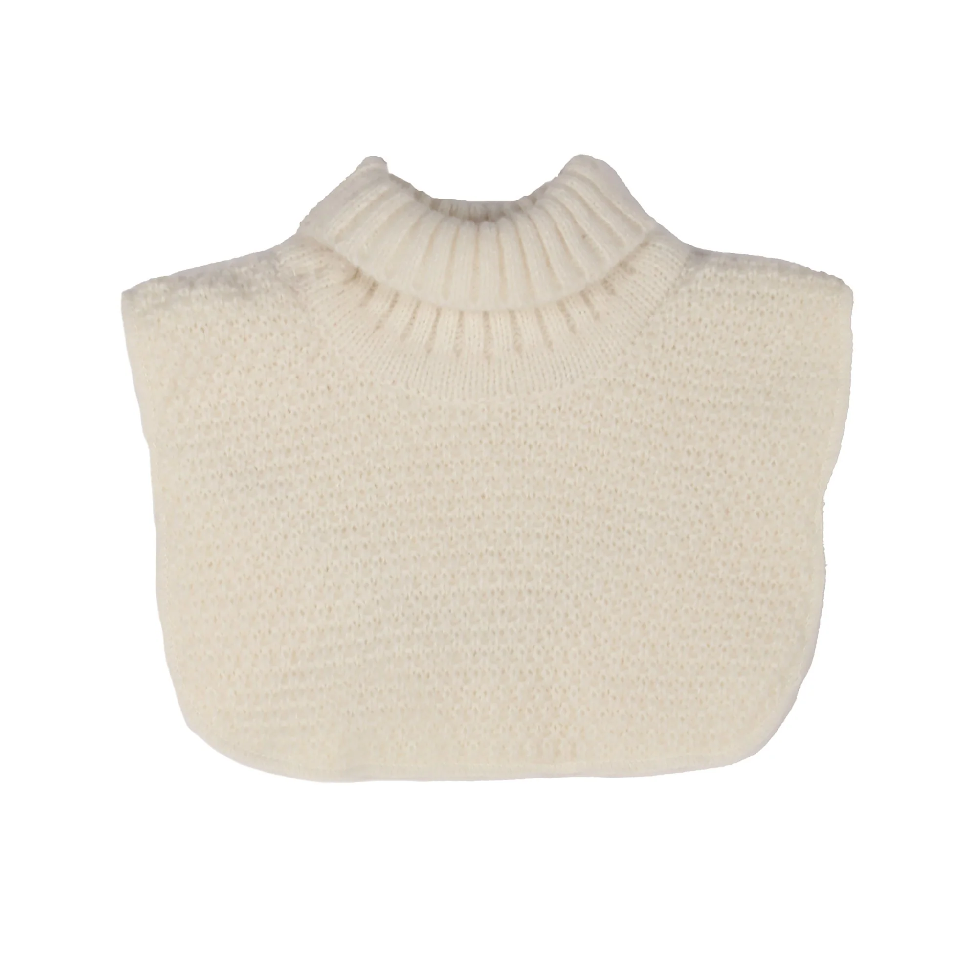 Plastron en maille  - Beige