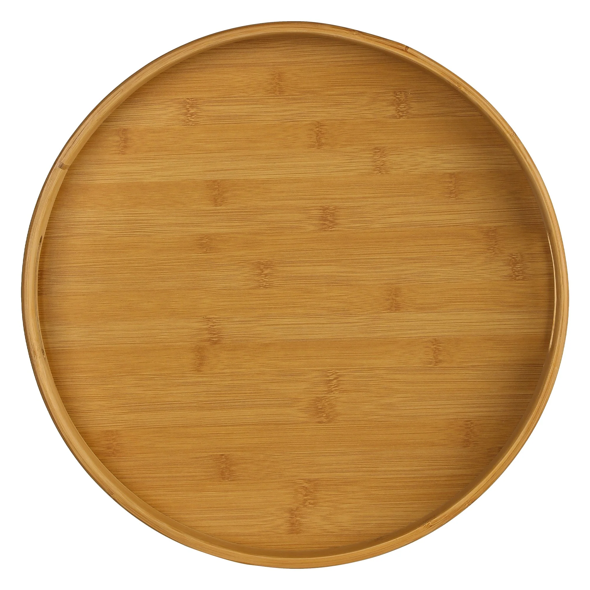Plateau rond bambou - Image 3