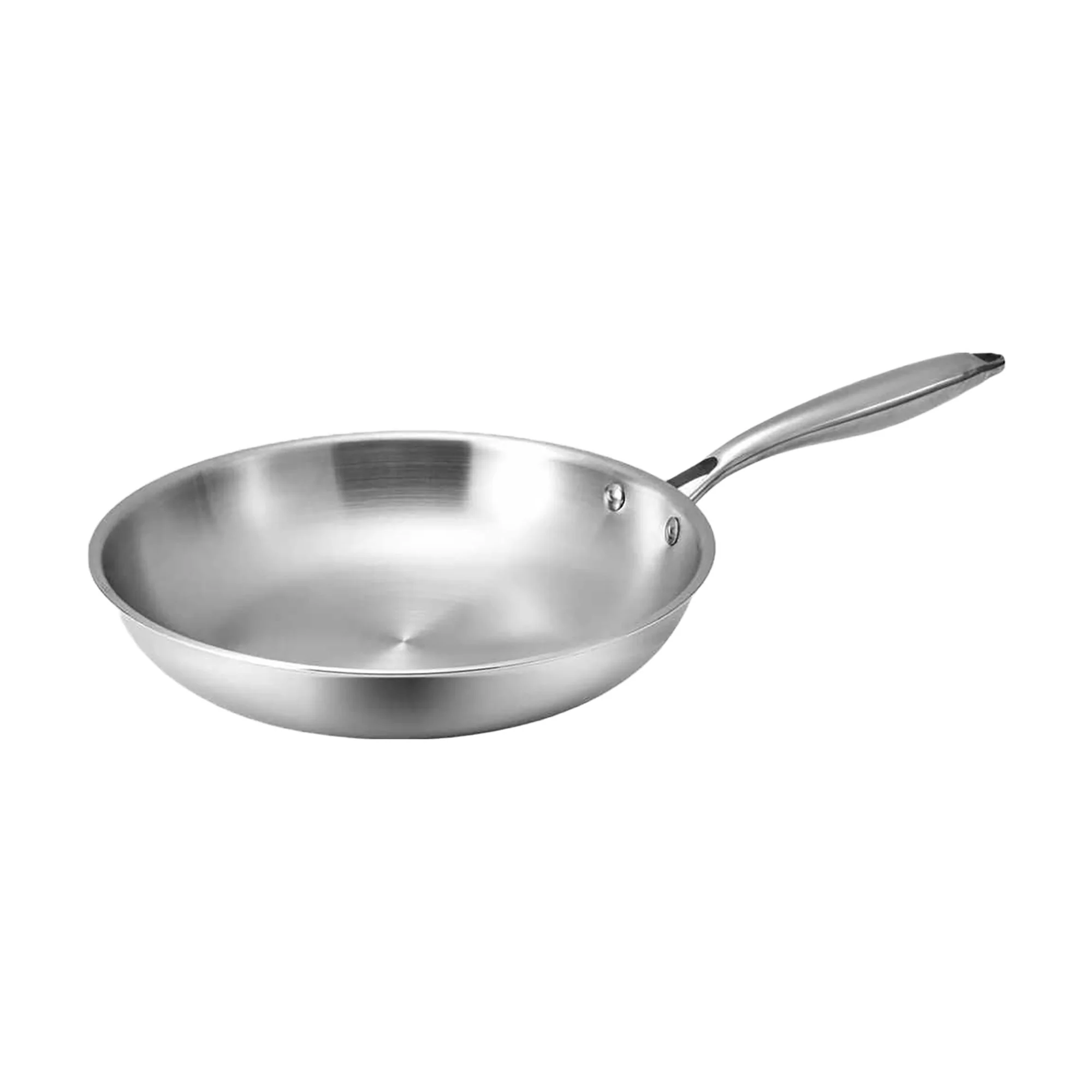 Poêle en inox avec induction 24cm