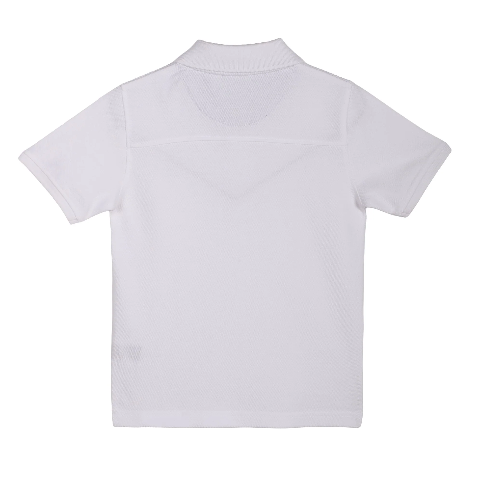 Polo avec broderie  - Blanc - Image 2