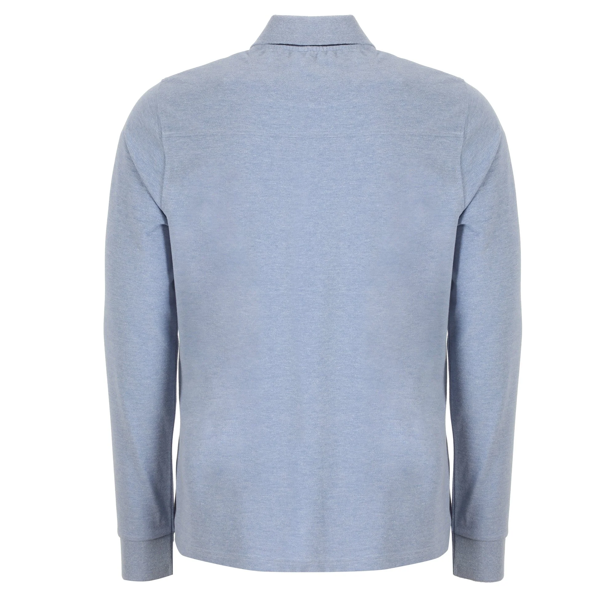 Polo manches longues  - Bleu - Image 2