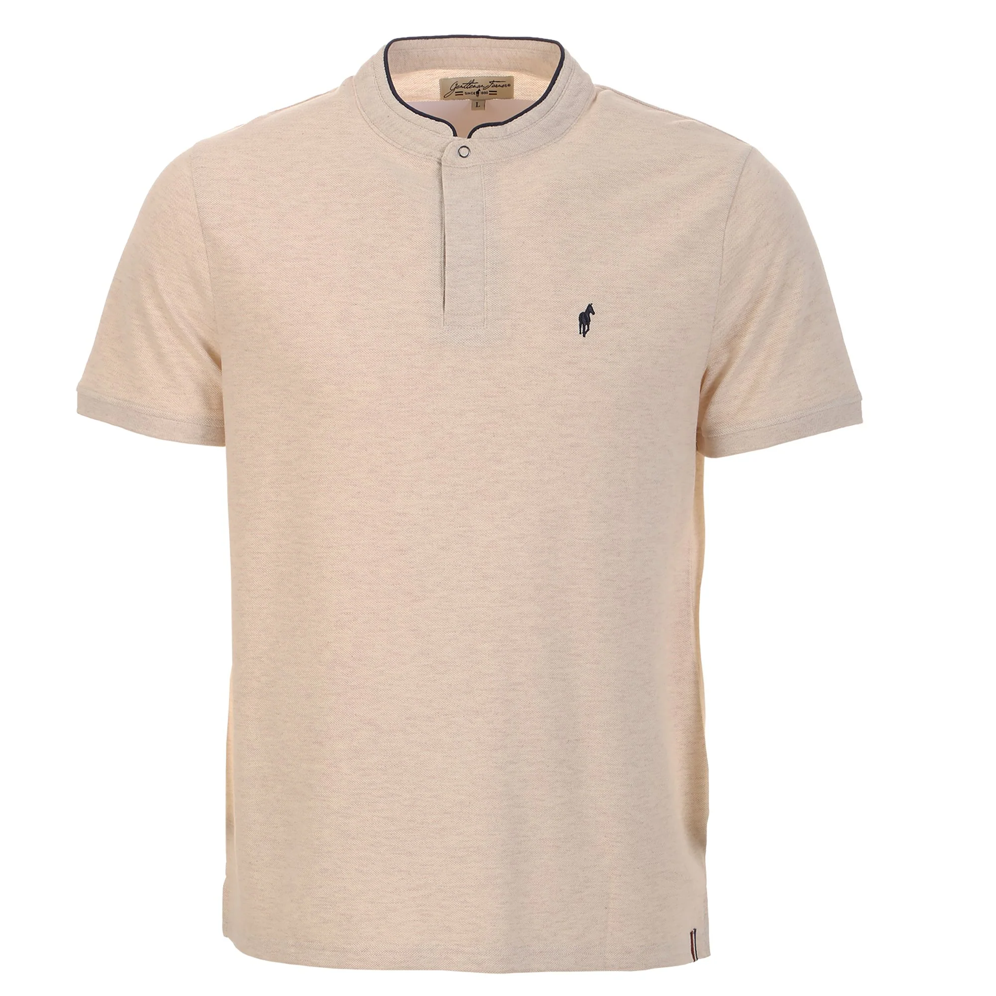 Polo uni  - Beige