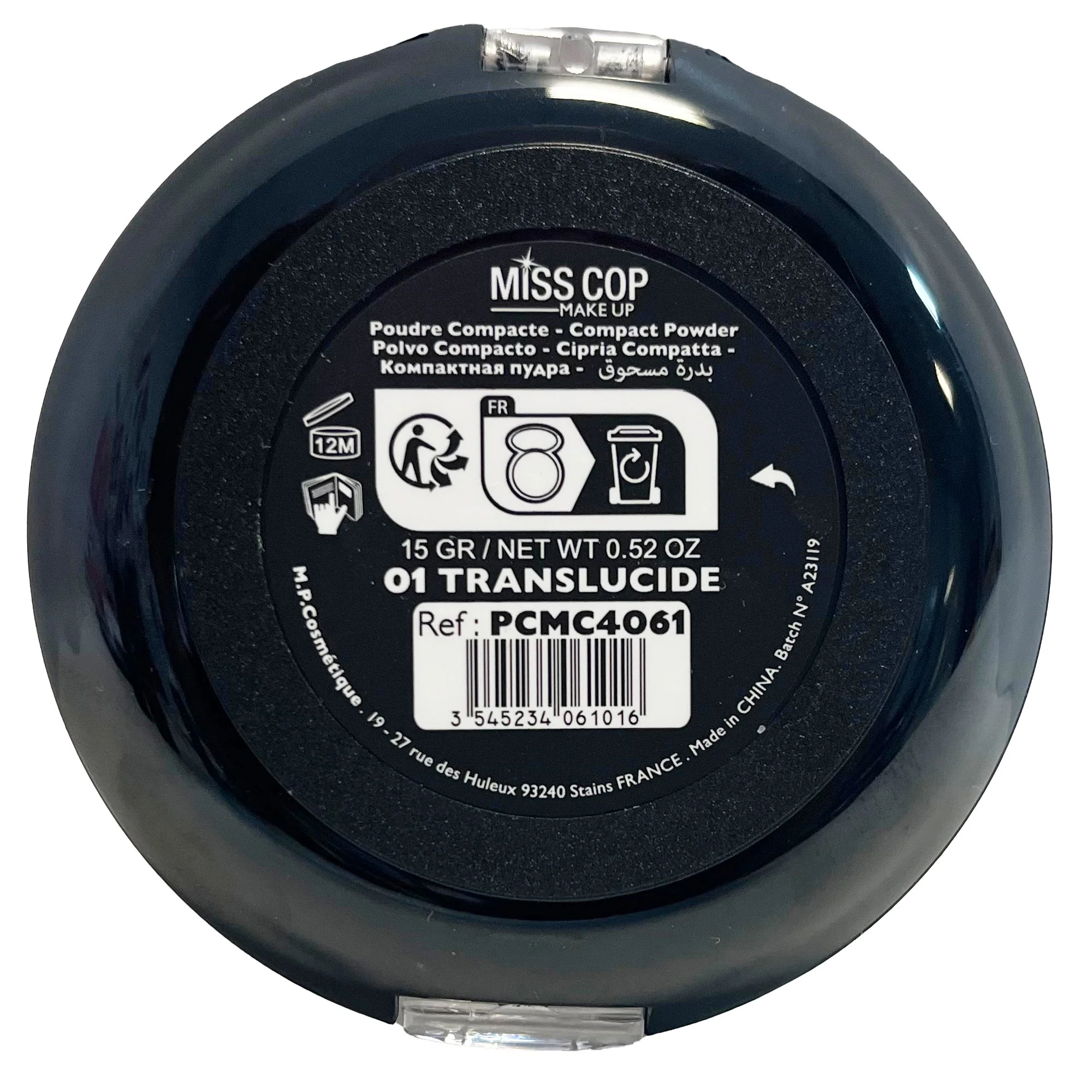 Poudre compacte 01 translucide - Image 2