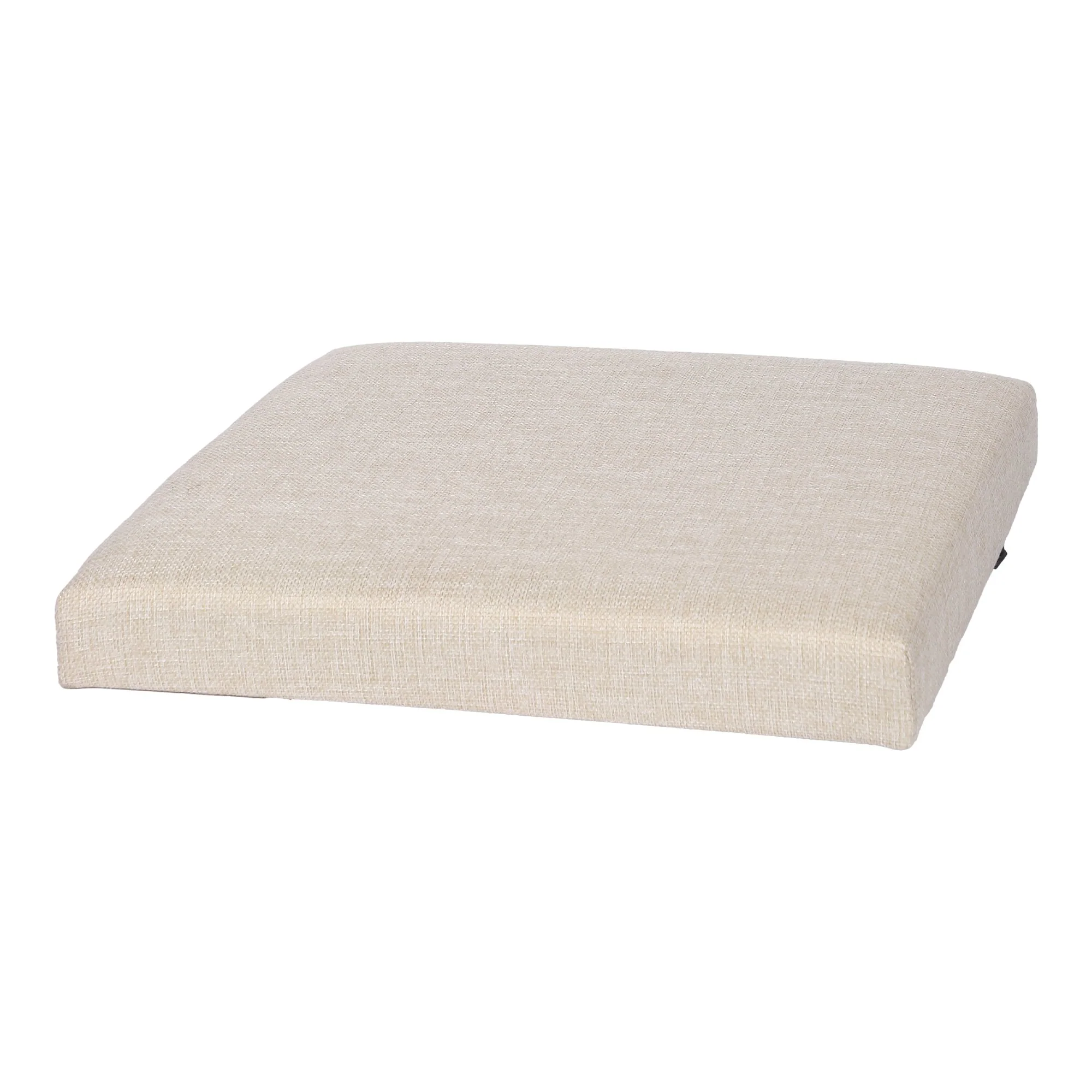 Pouf simple pliable imitation lin - Image 5