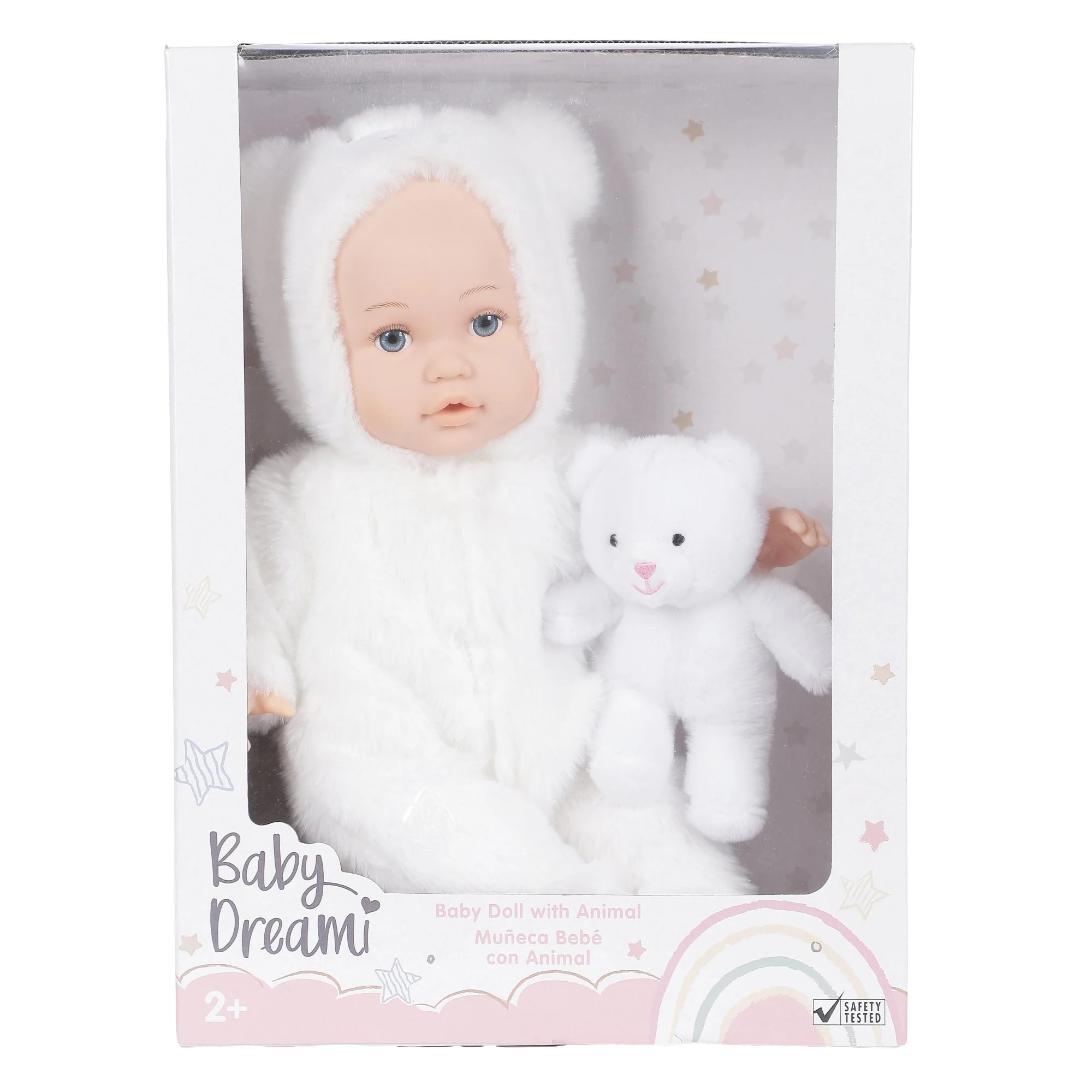 Poupon peluche - Blanc - Image 4