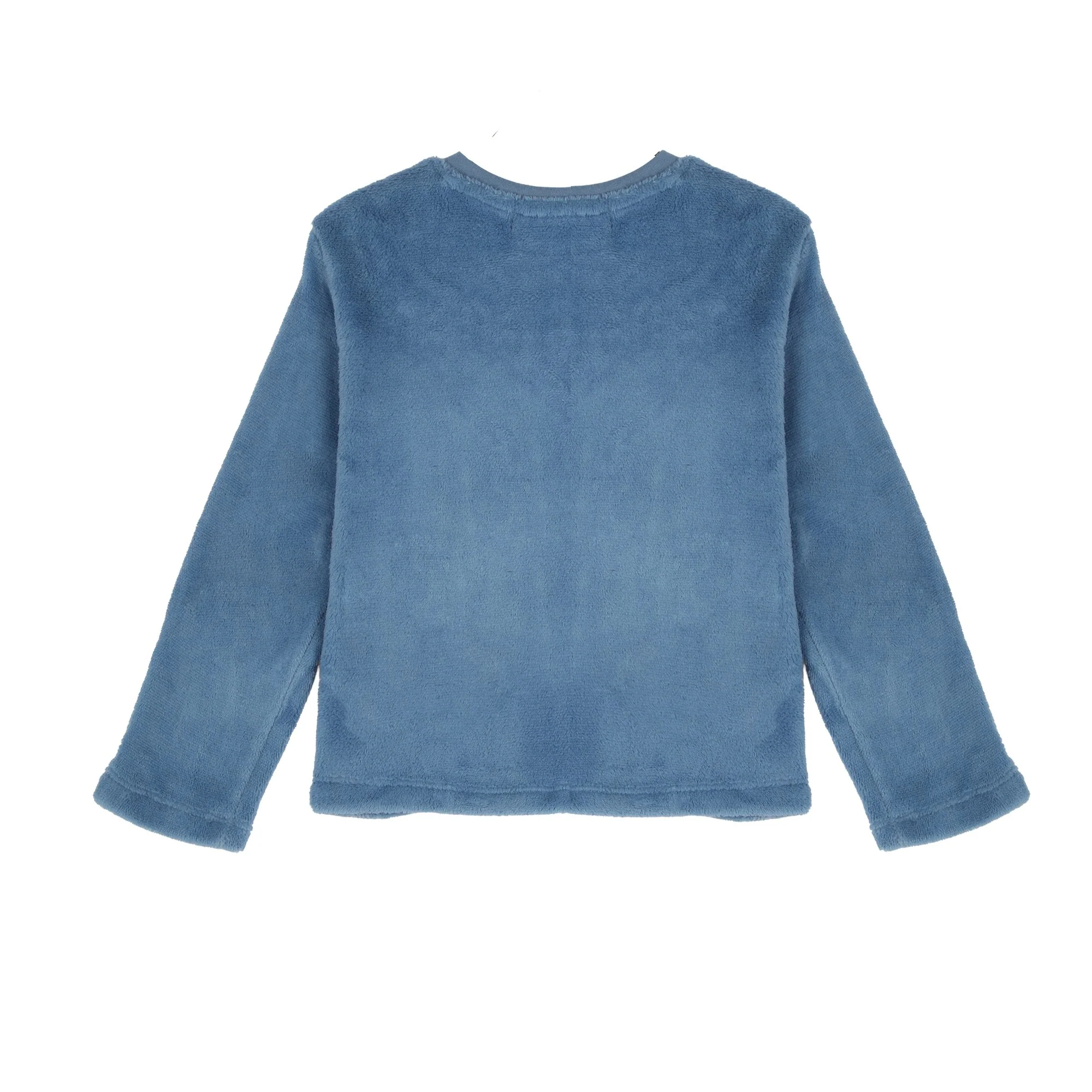 Pyjama coral fleece à rayures 3/12 ans - Bleu - Image 3