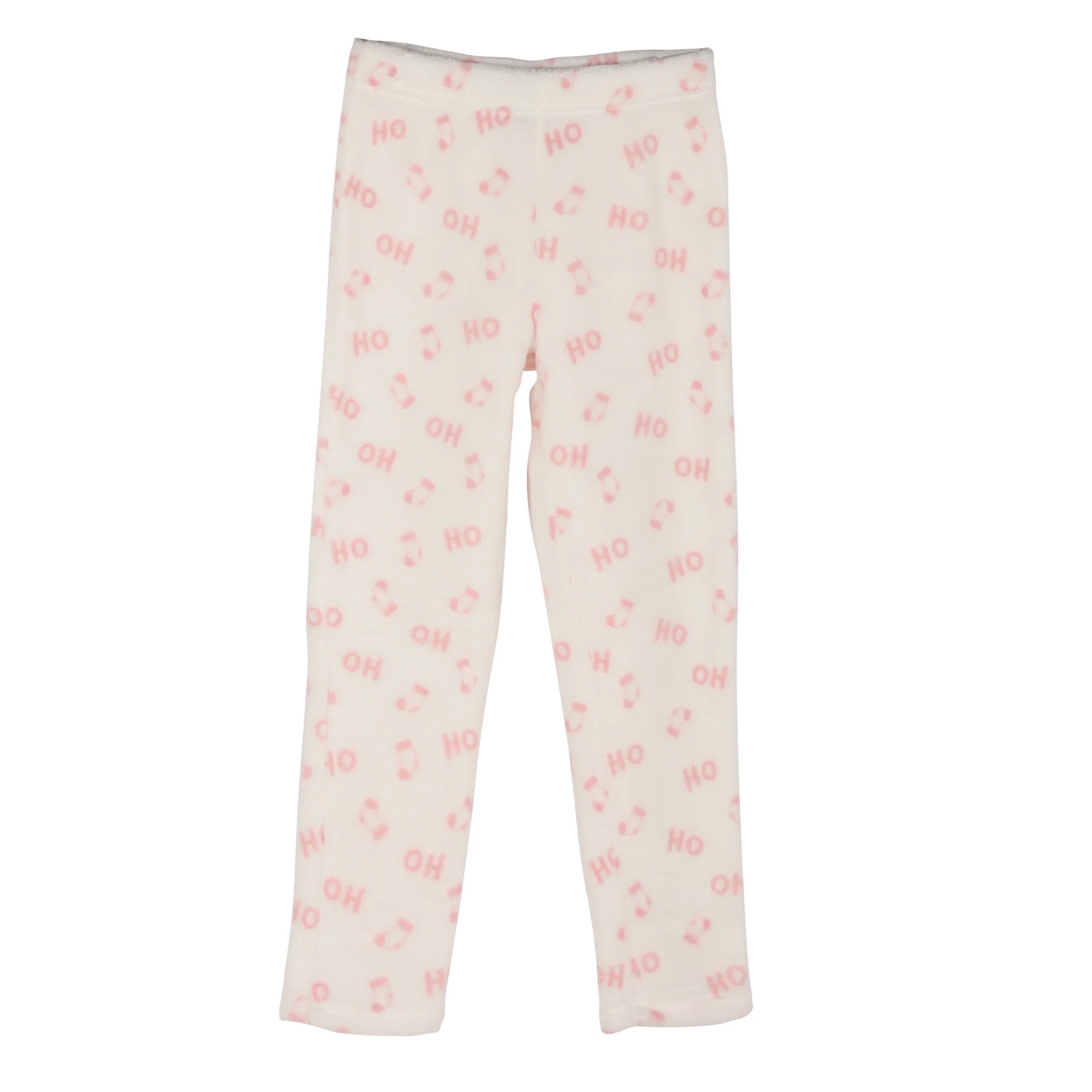 Pyjama de Noël coral fleece 3/12 ans - Rose - Image 4