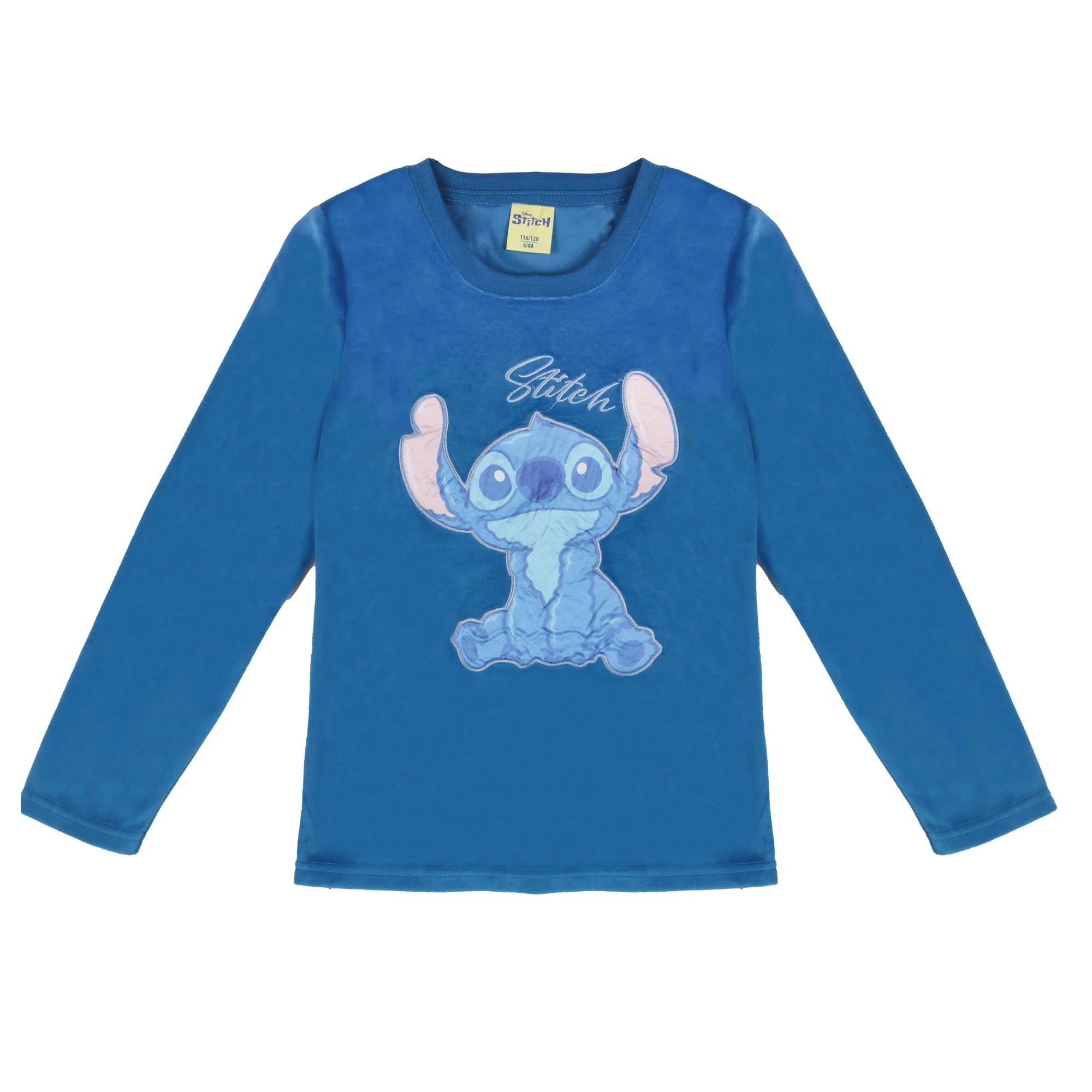 Pyjama en velours Licence 4/10 ans - Bleu - Image 2
