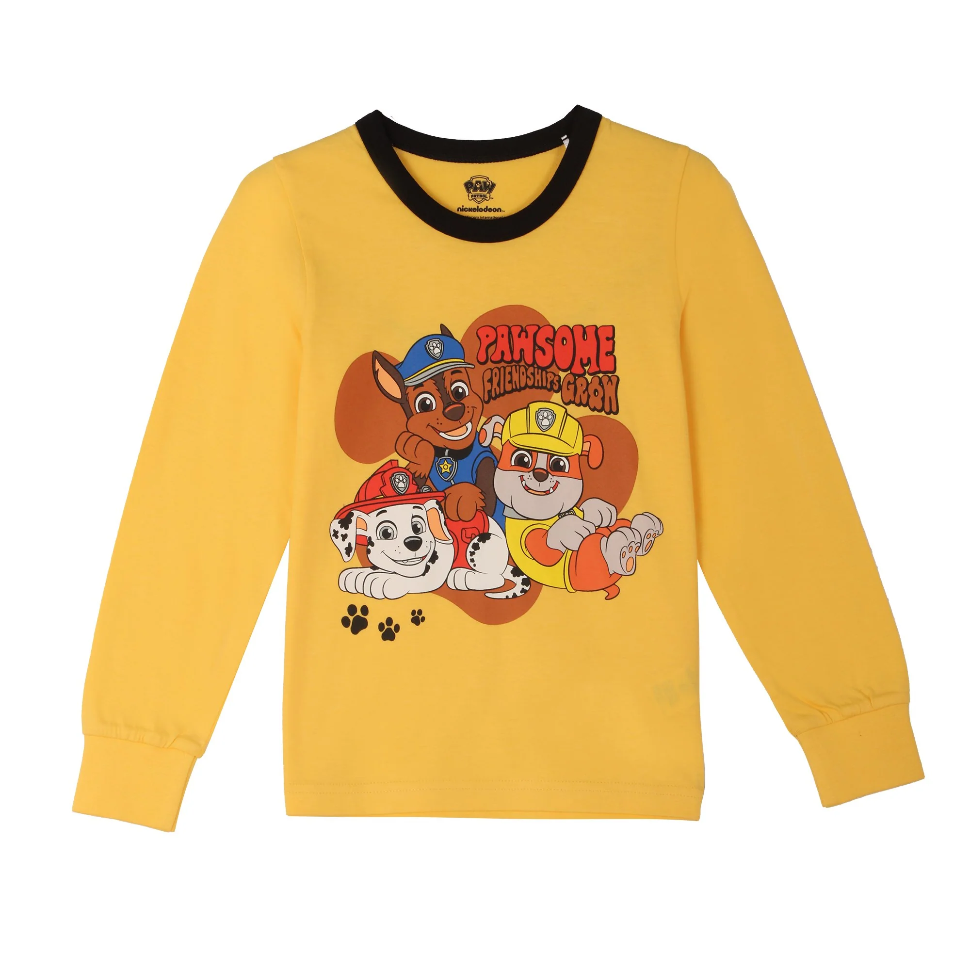 PYJAMA JERSEY BAS RESERRE 4/8A - Jaune - Image 2