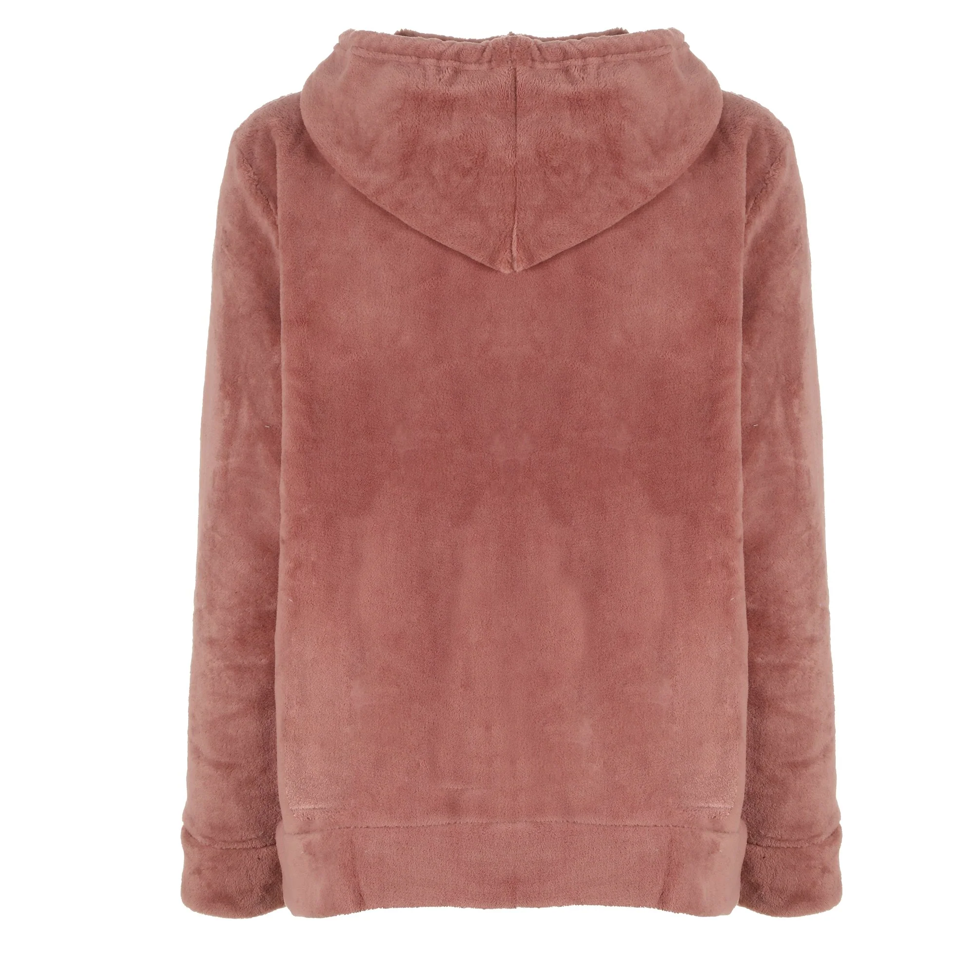 Pyjama long en velours - Rose - Image 3