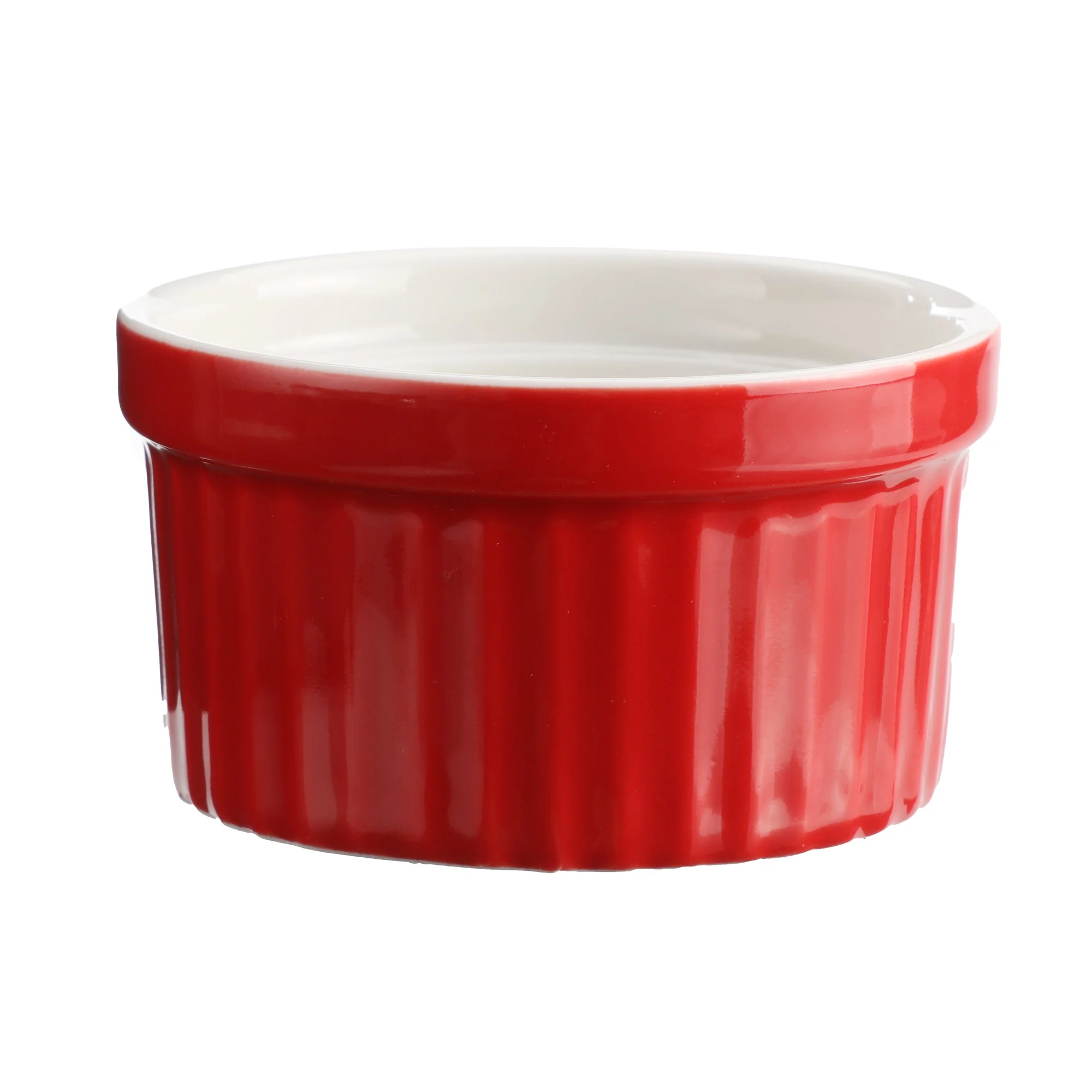 Ramequin rouge en céramique