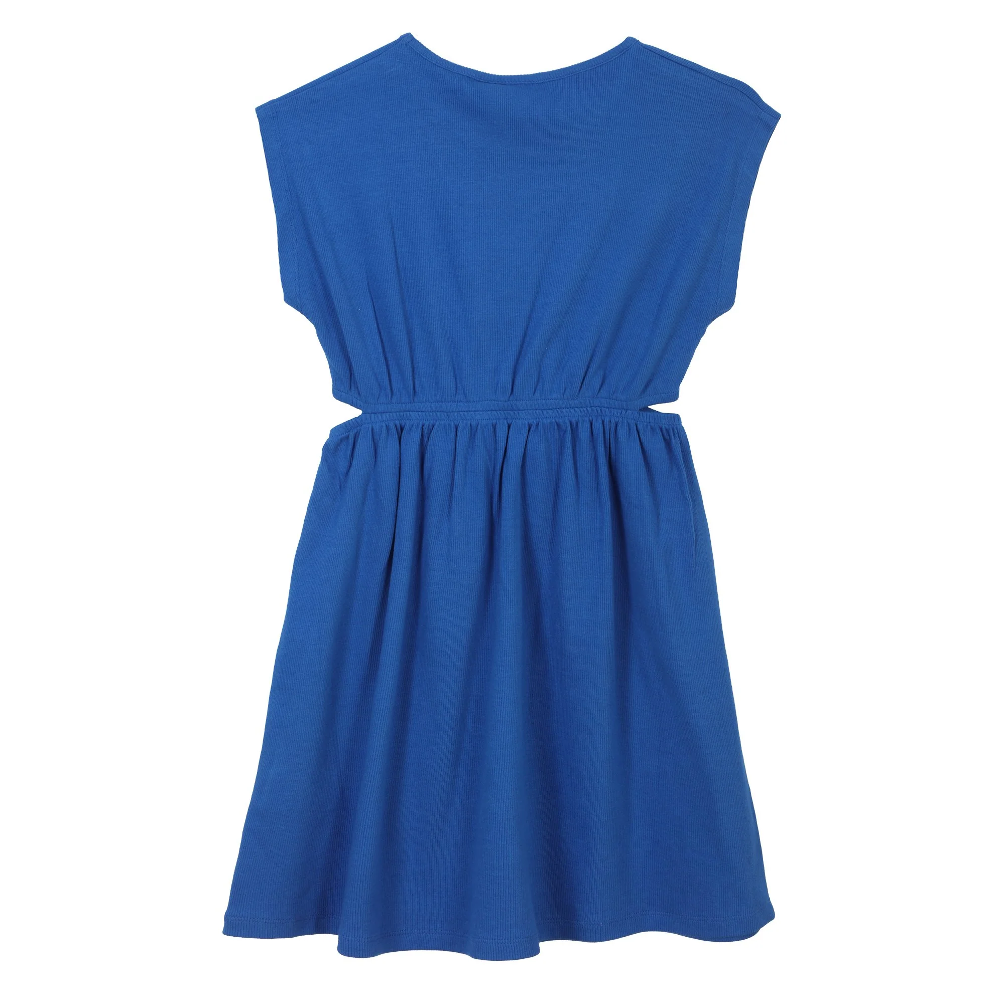 Robe côtelée 7/10 ans - Vert - Image 4