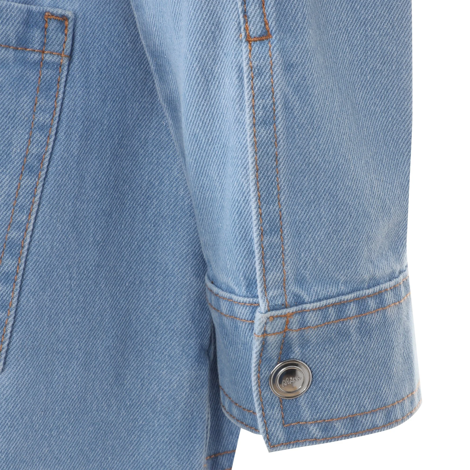 Robe en jean  - Bleu - Image 4