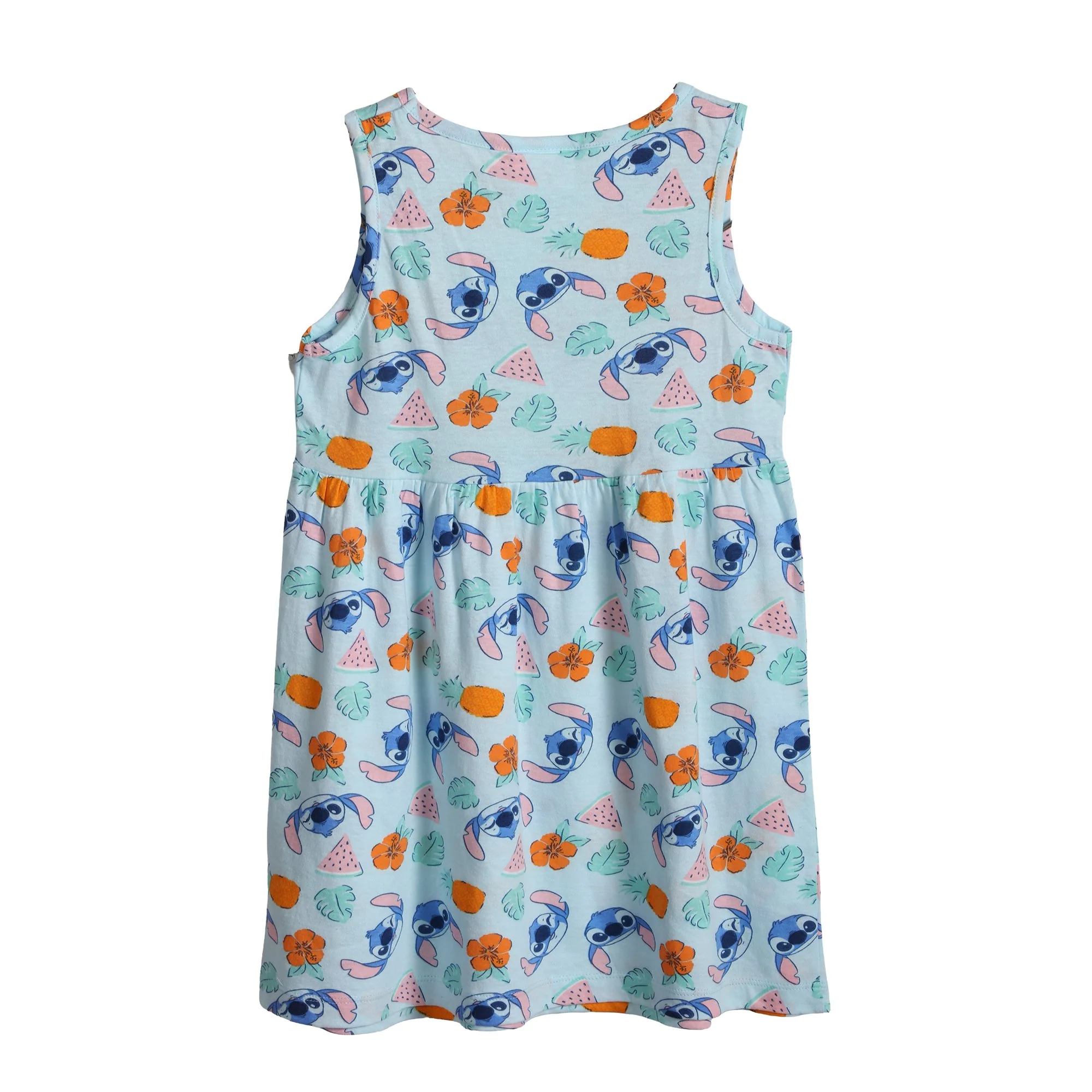 Robe jersey - Bleu