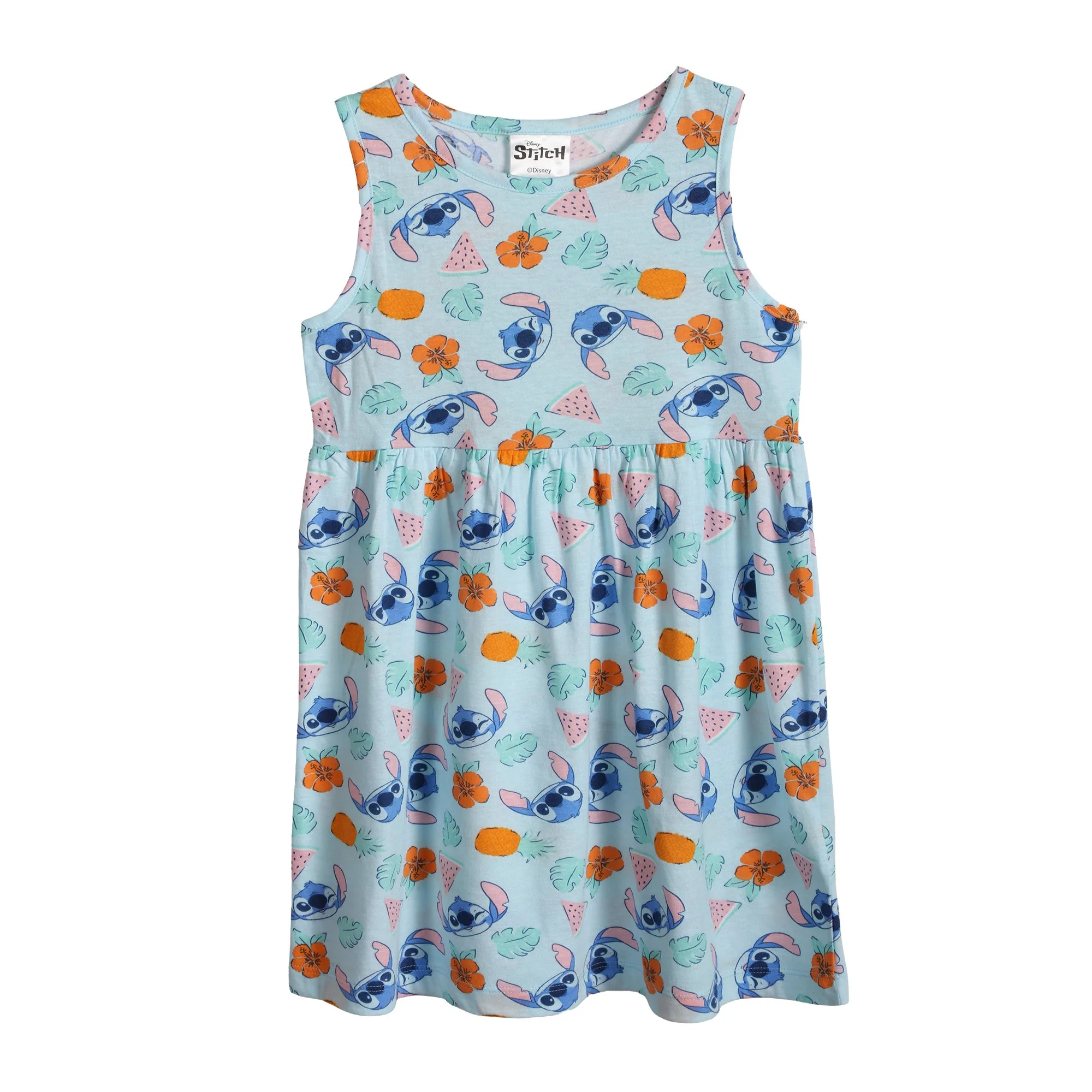 Robe jersey - Bleu - Image 2