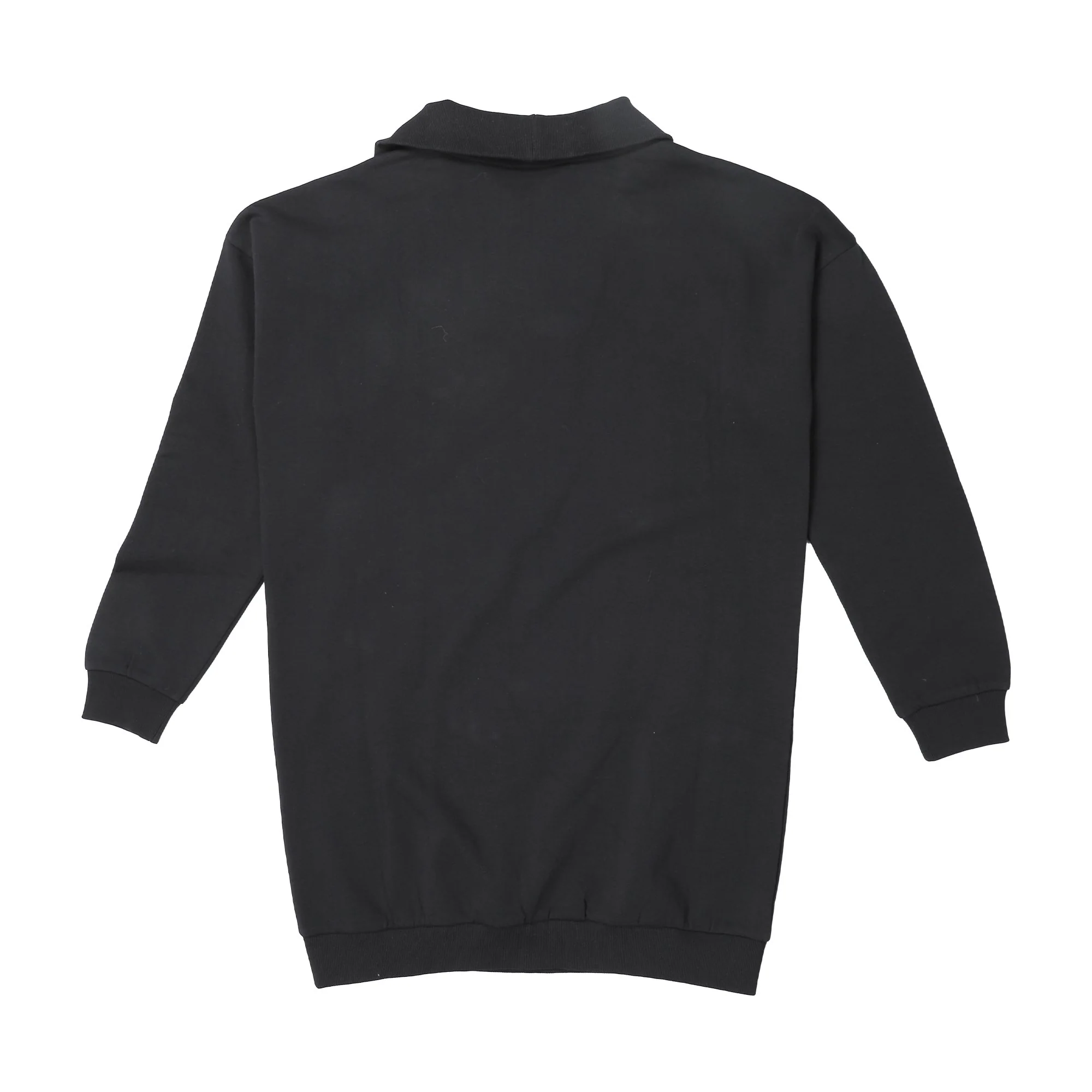 Robe sweat à col zippé - Gris - Image 2