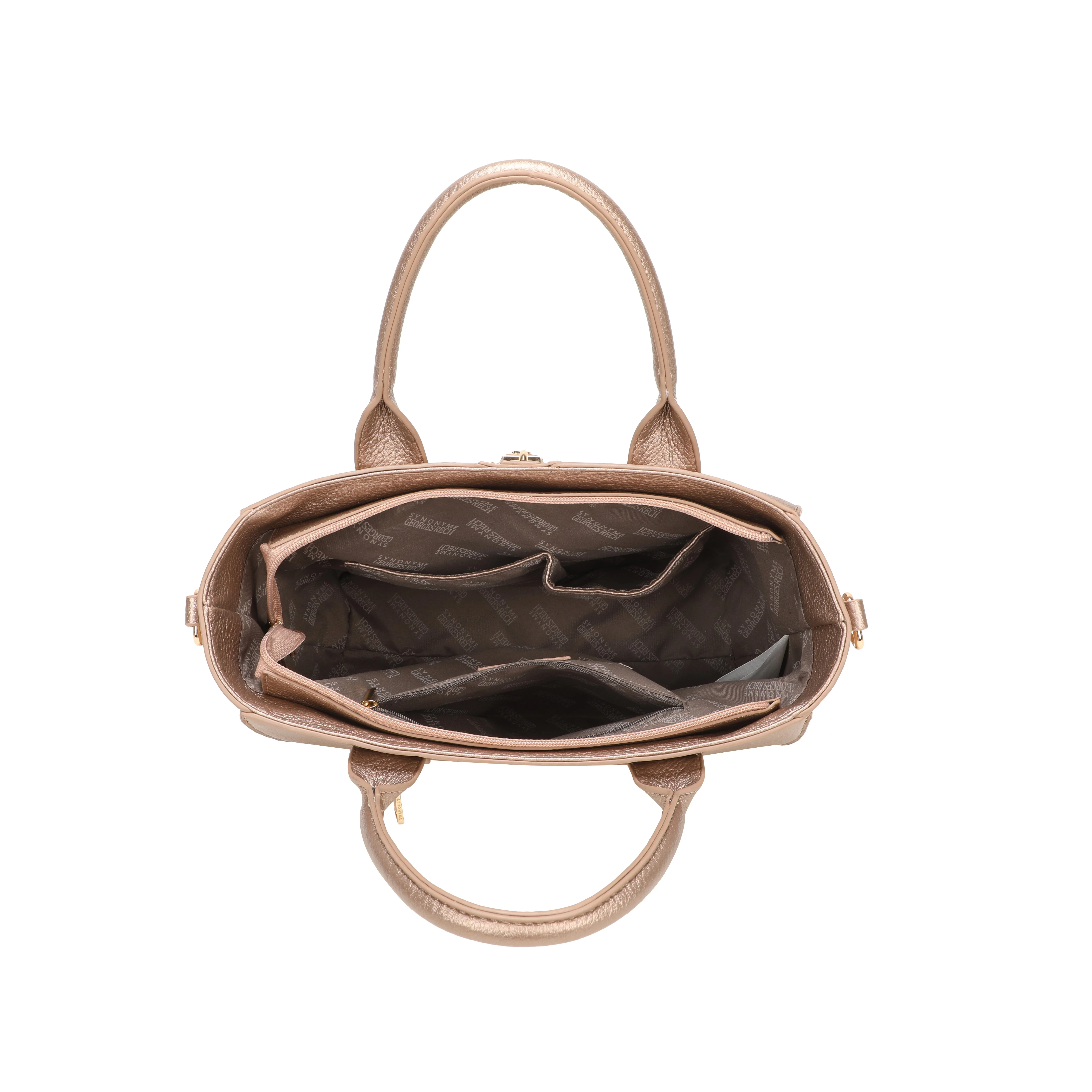 Sac à main avec bandoulière - Rose - Image 4