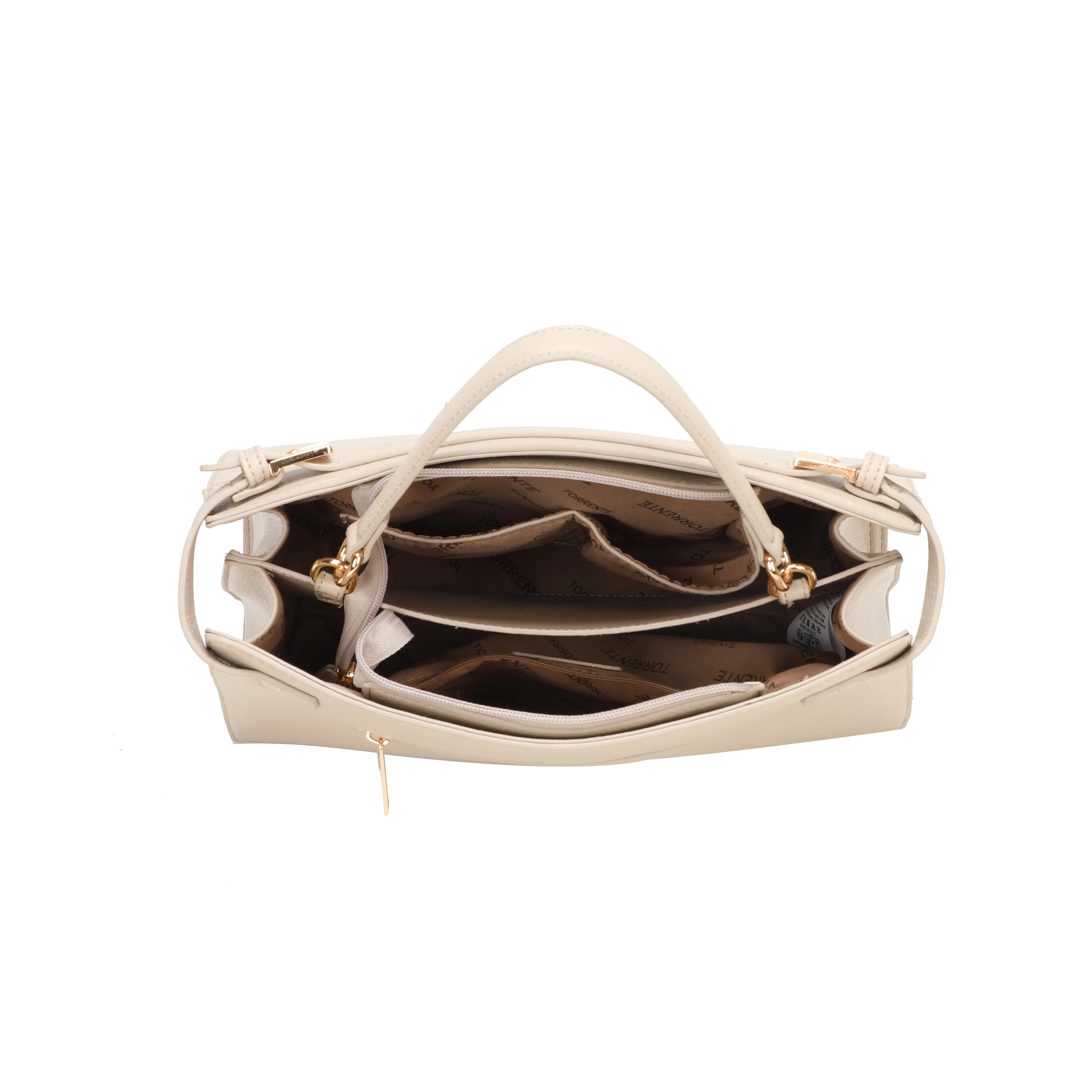 Sac à main - Beige - Image 4