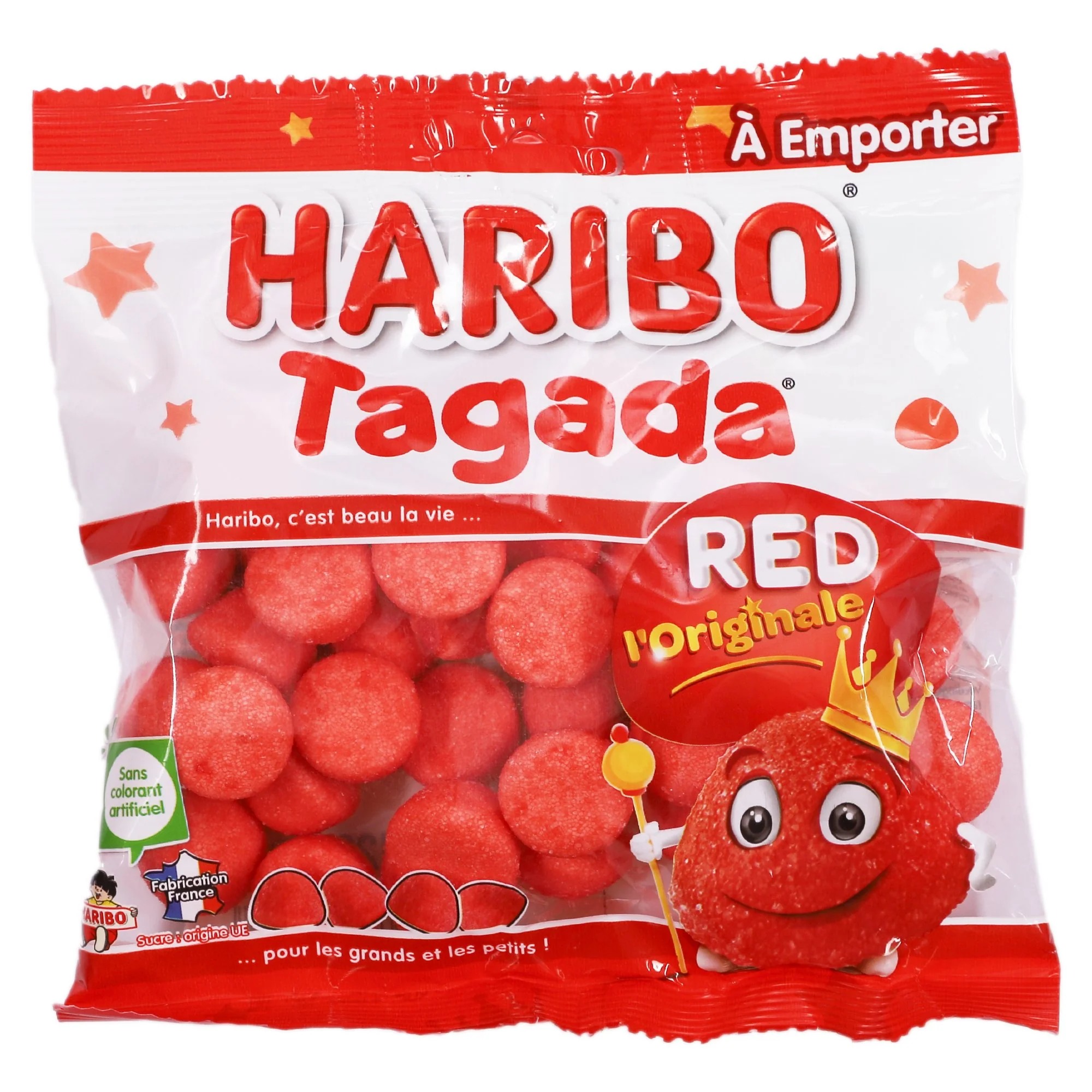 Sachet de fraises Tagada rouge