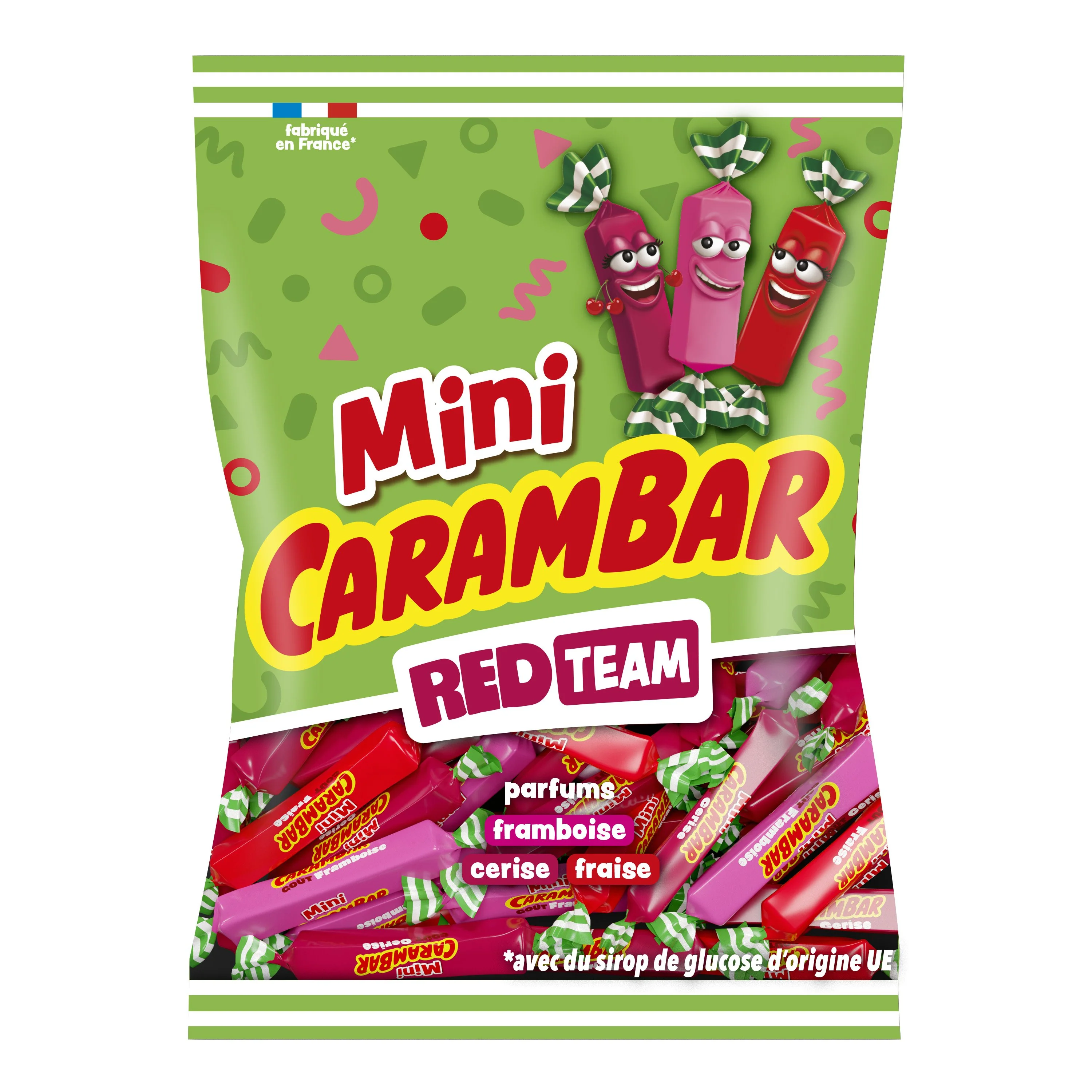 Sachet mini Carambar red team