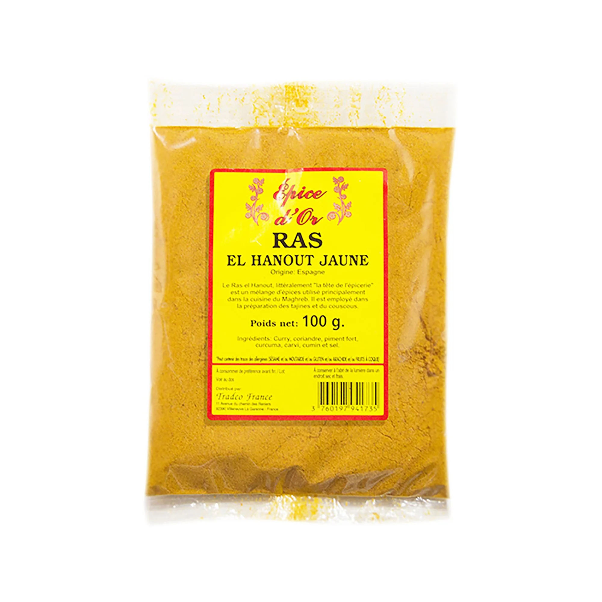 Sachet Raz El Hanout jaune