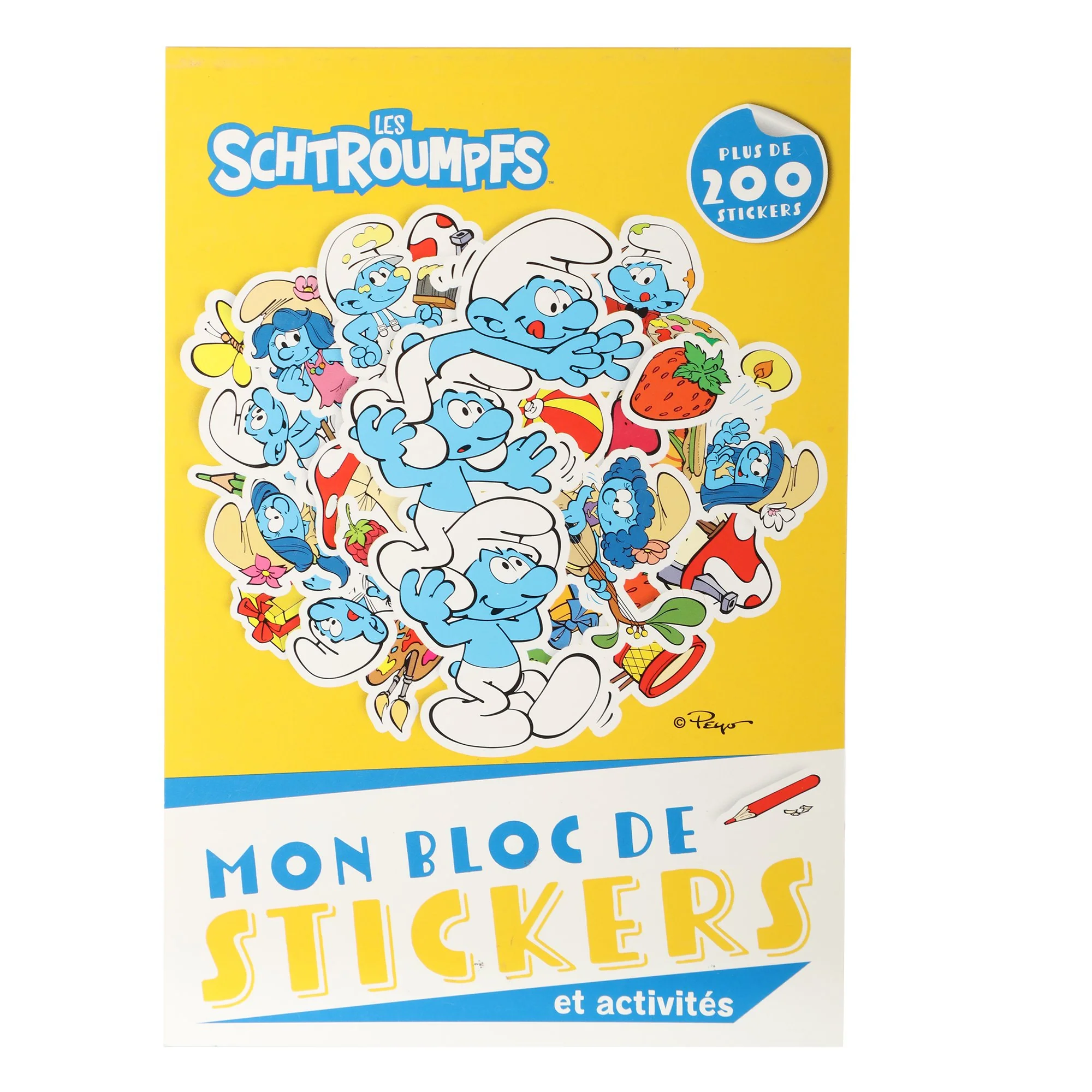 Schtroumpfs - Bloc de stickers et activités