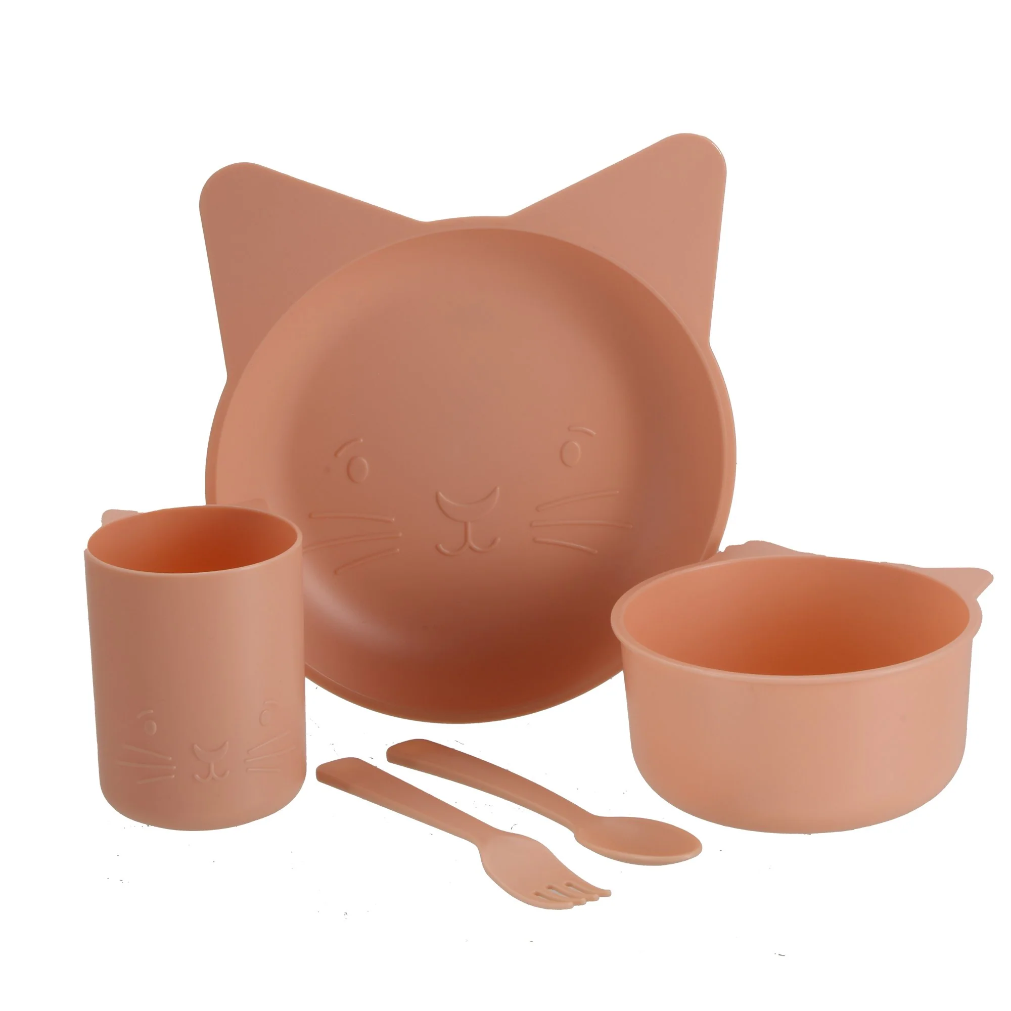 Set de repas pour enfant - Rose