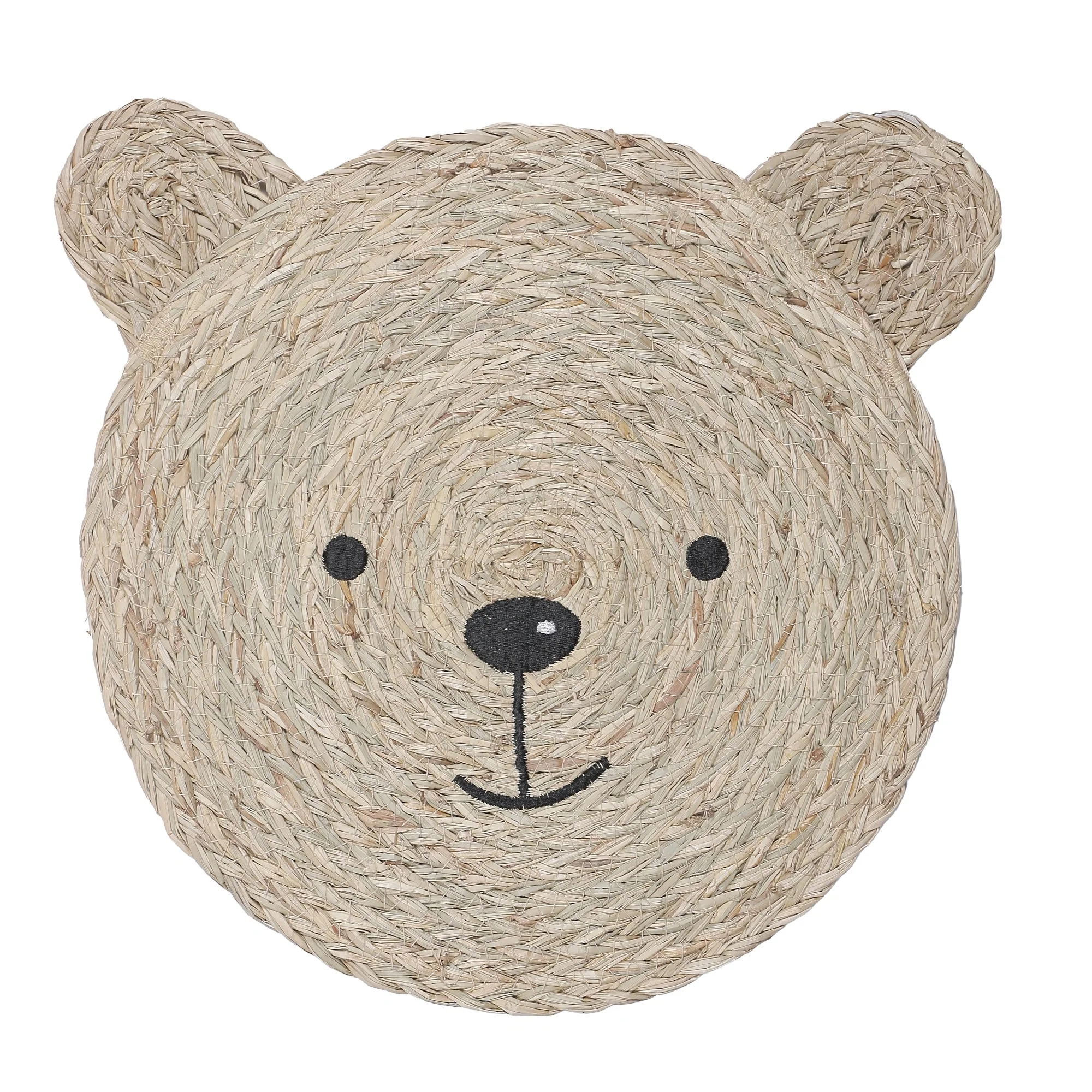 Set de table forme Lapin/ Ours  - Beige