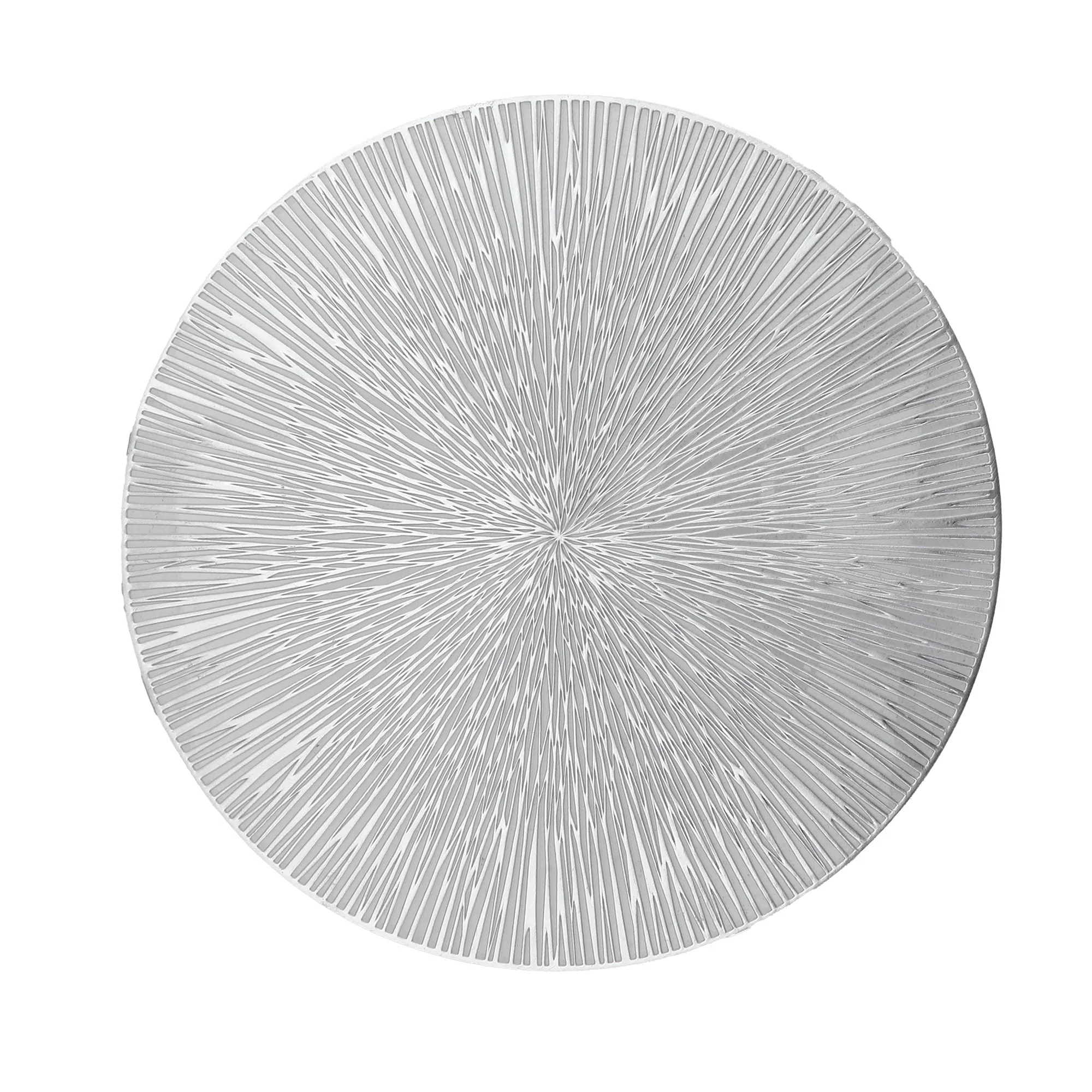 SET DE TABLE ROND DORE PVC 38CM - Image 2