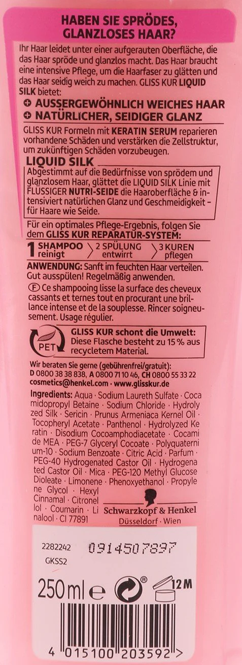 Shampoing brillance soie liquide - Image 2