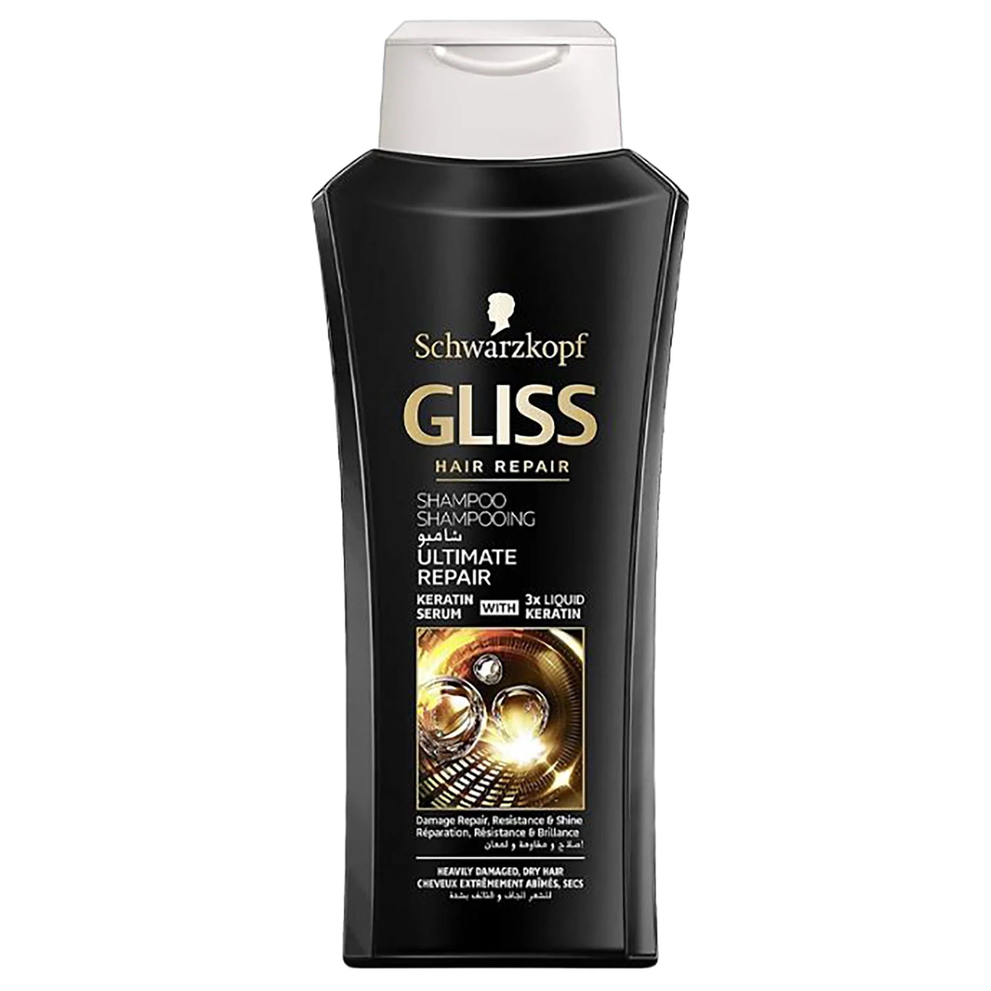 Shampoing cheveux secs et abîmés