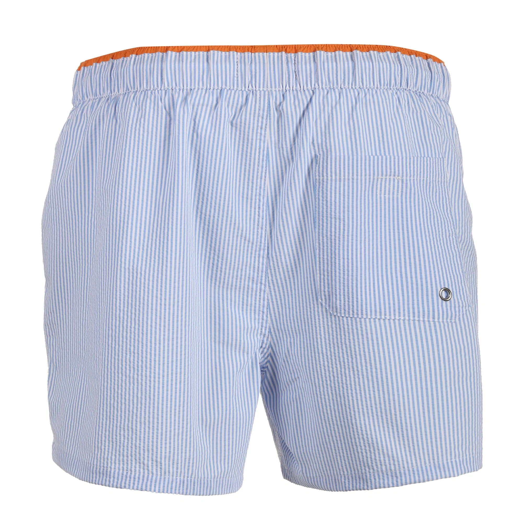 Short de bain à rayures - Bleu - Image 2