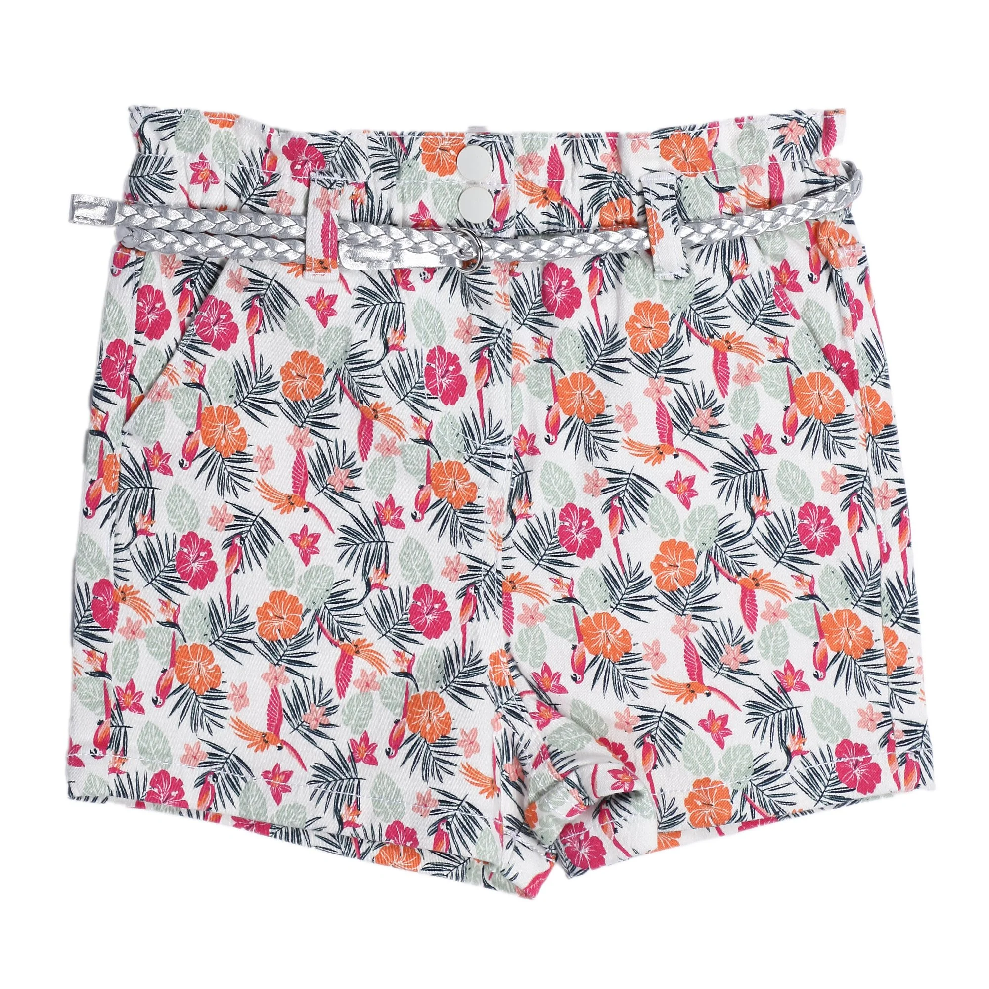 Short imprimé avec ceinture 3-6 ans - Image 3