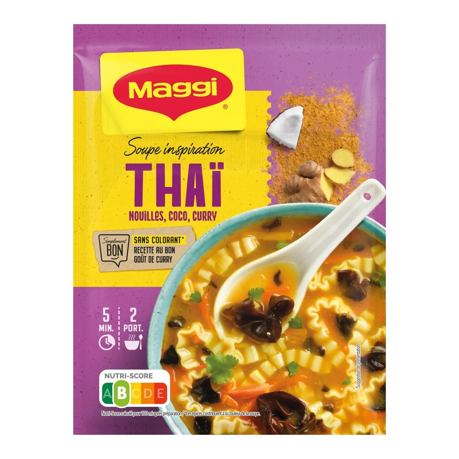 Soupe thailandaise