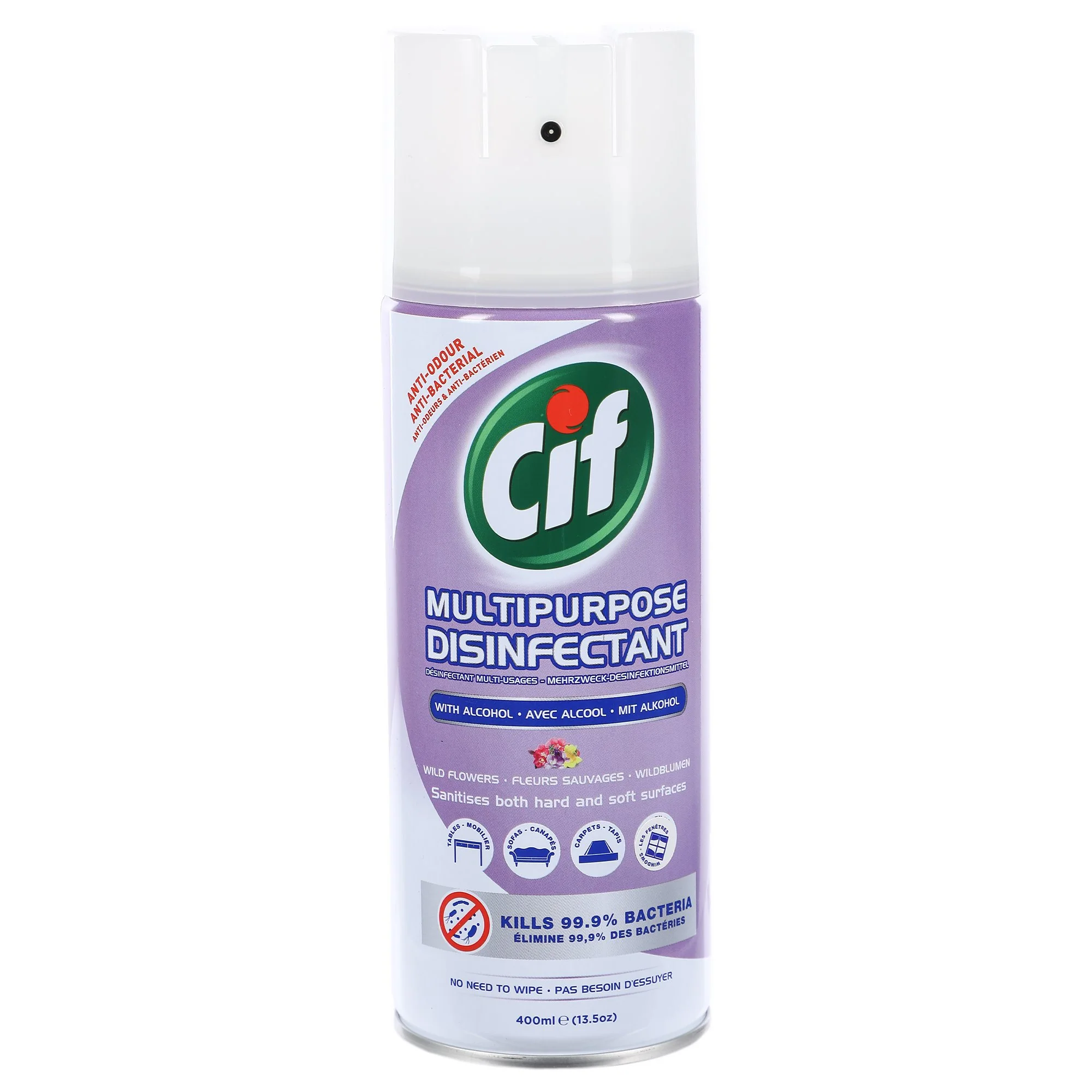SPRAY DESINFECTANT MULTI-USAGES FLORAL