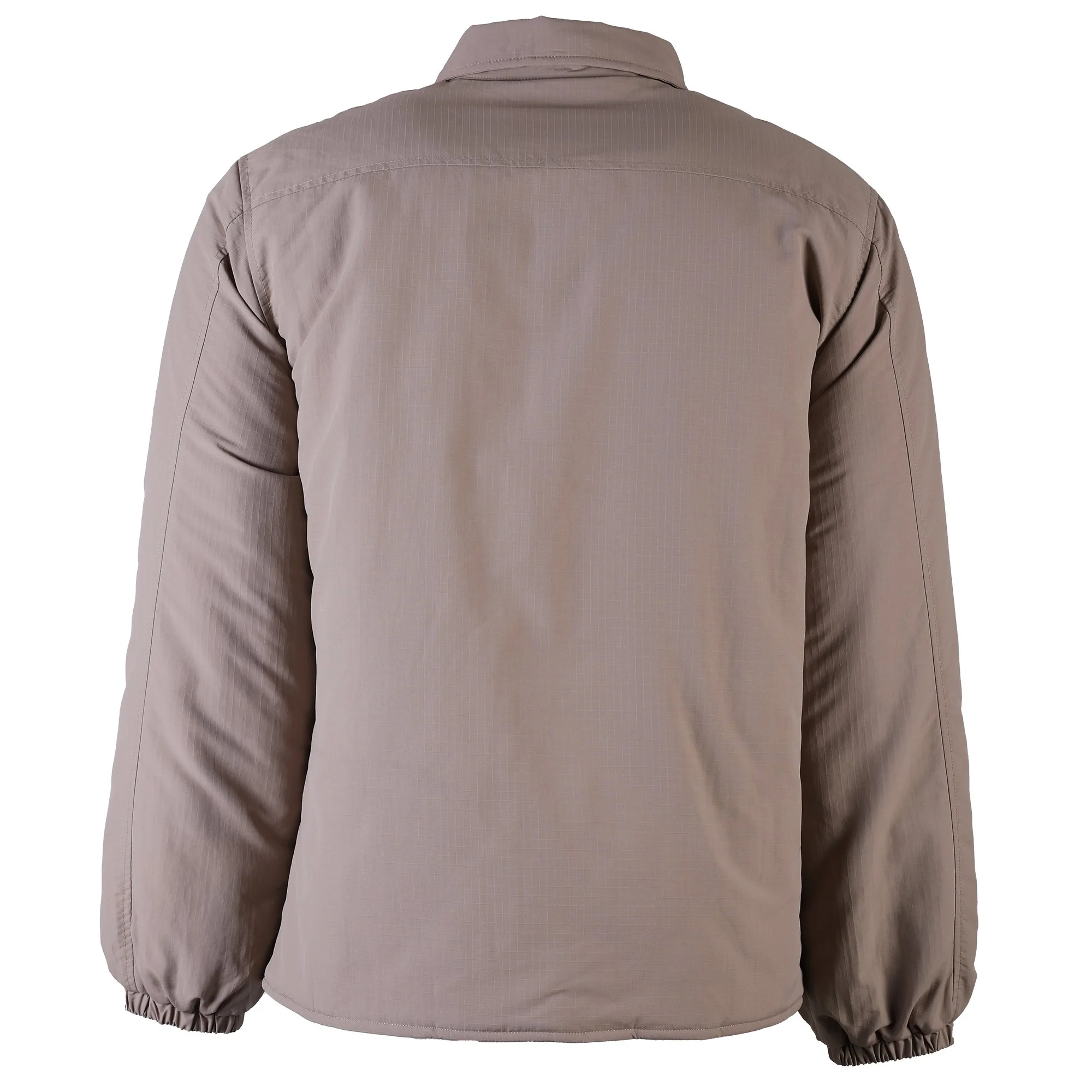 Surchemise marron à double poches  - Marron - Image 2