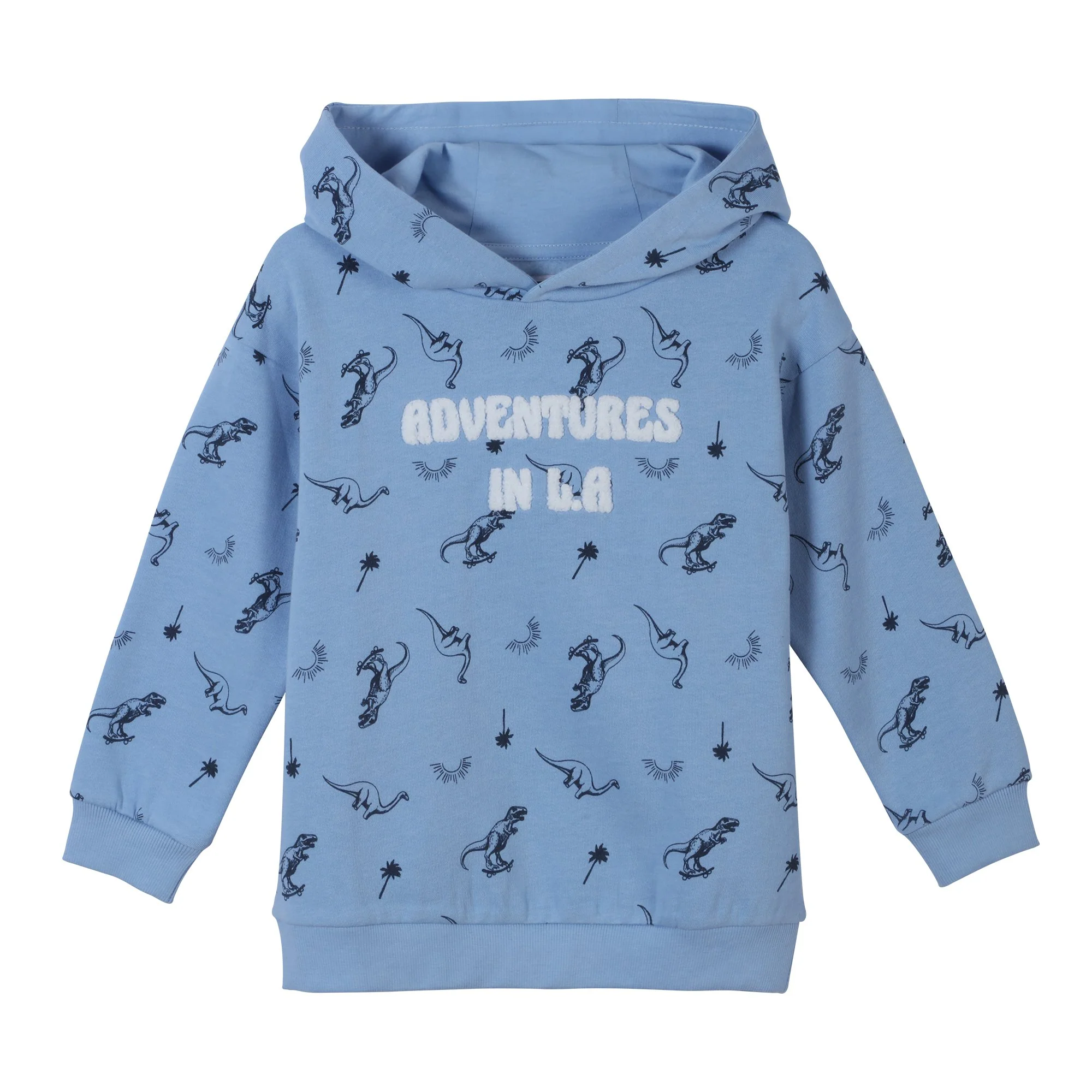 Sweat à capuche avec animation 3/10 ans - Imprimé