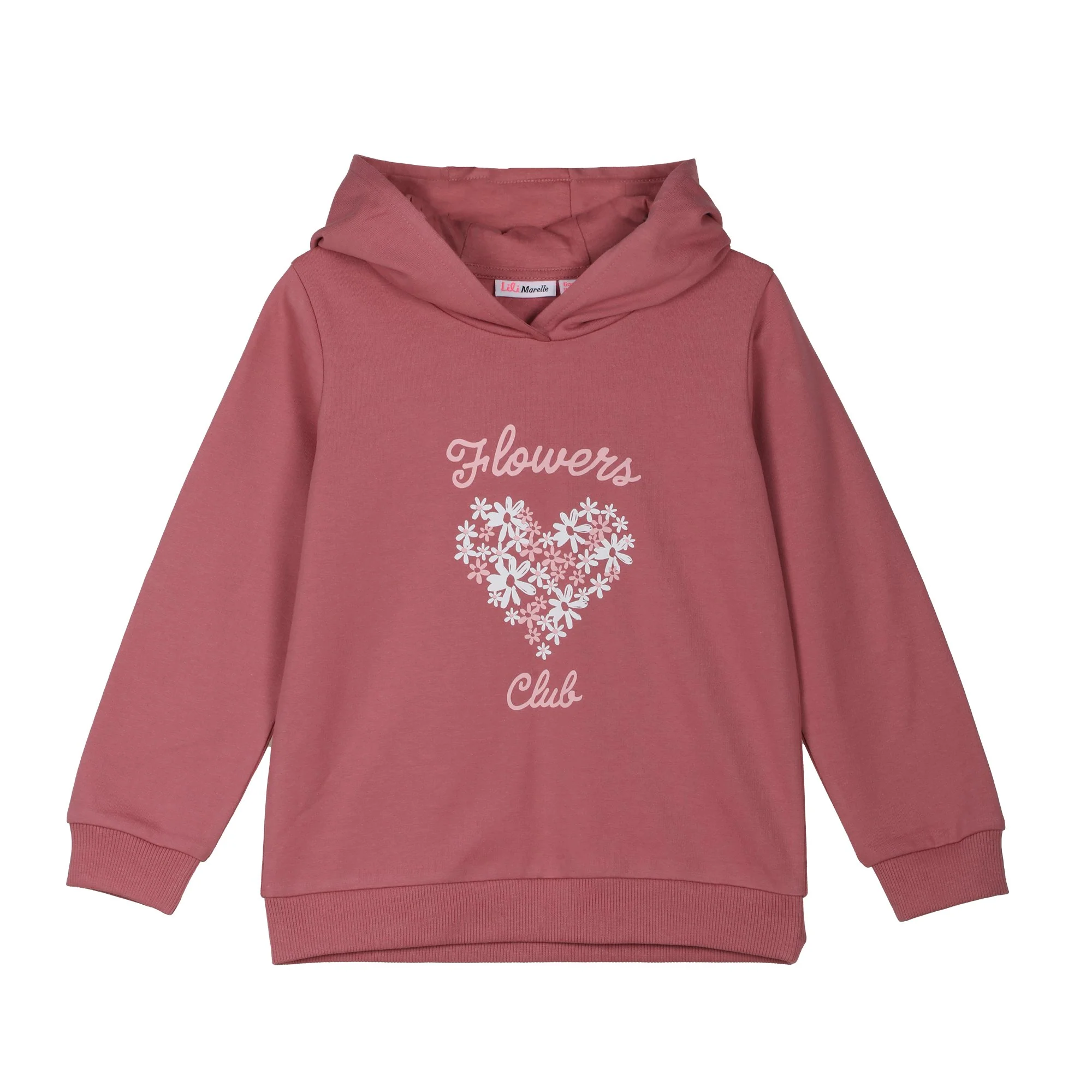 Sweat à capuche avec animation 3/6 ans - Rose
