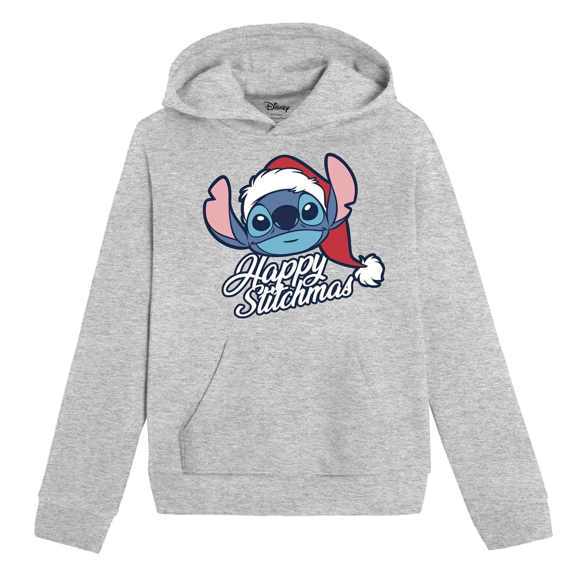 Sweat à capuche de Noël licence 4/12 ans - Gris - Image 2