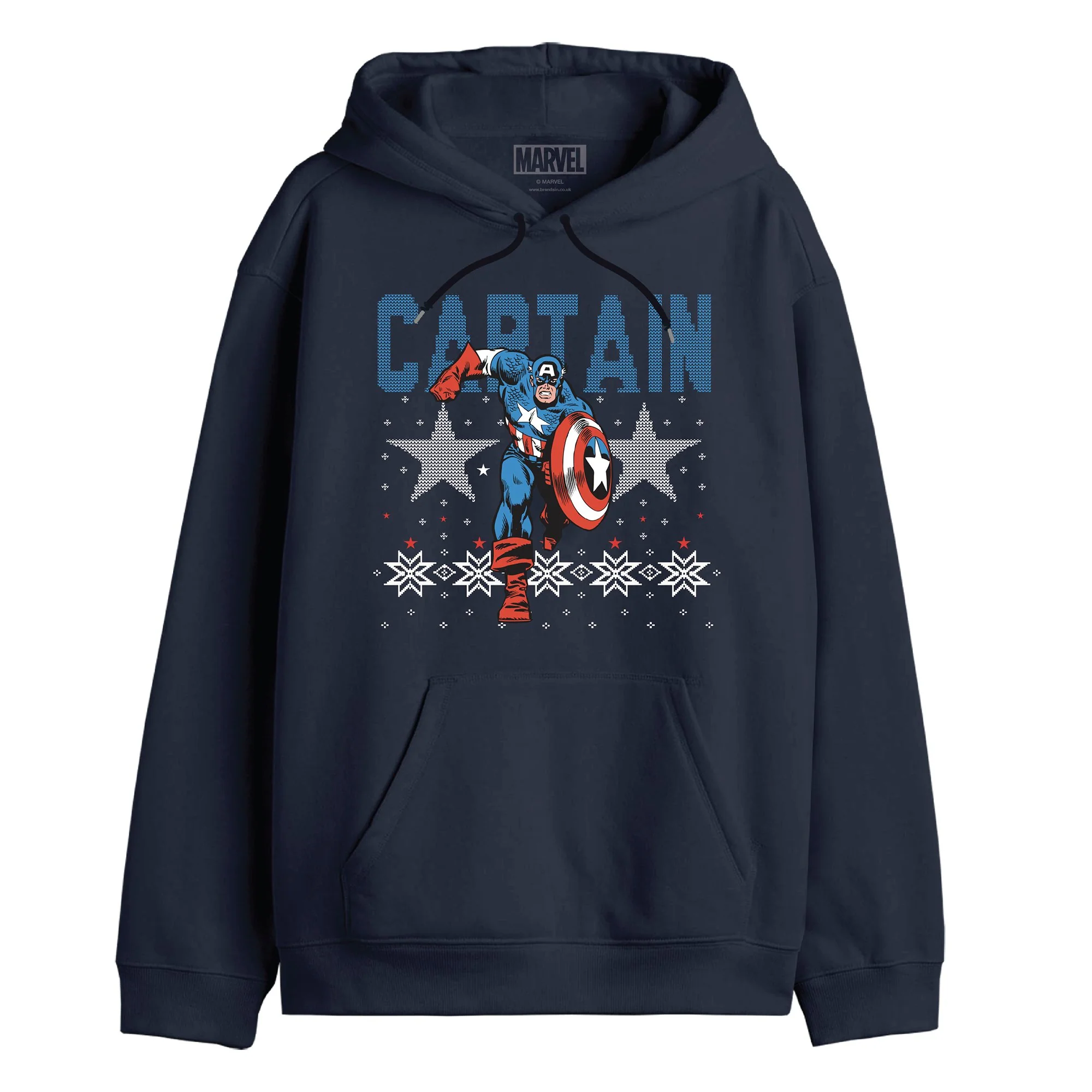 Sweat à capuche de Noël licence  - Bleu - Image 2