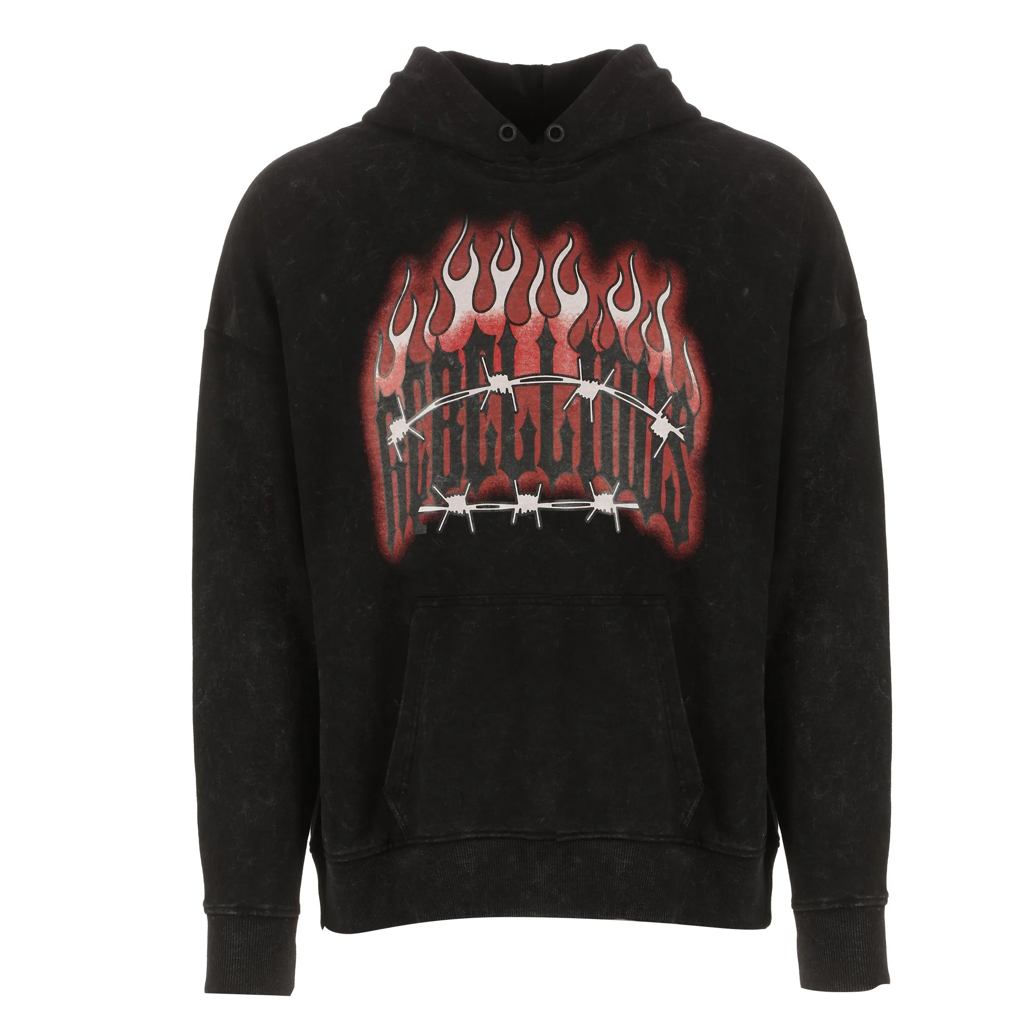 Sweat à capuche - Gris foncé - Image 2